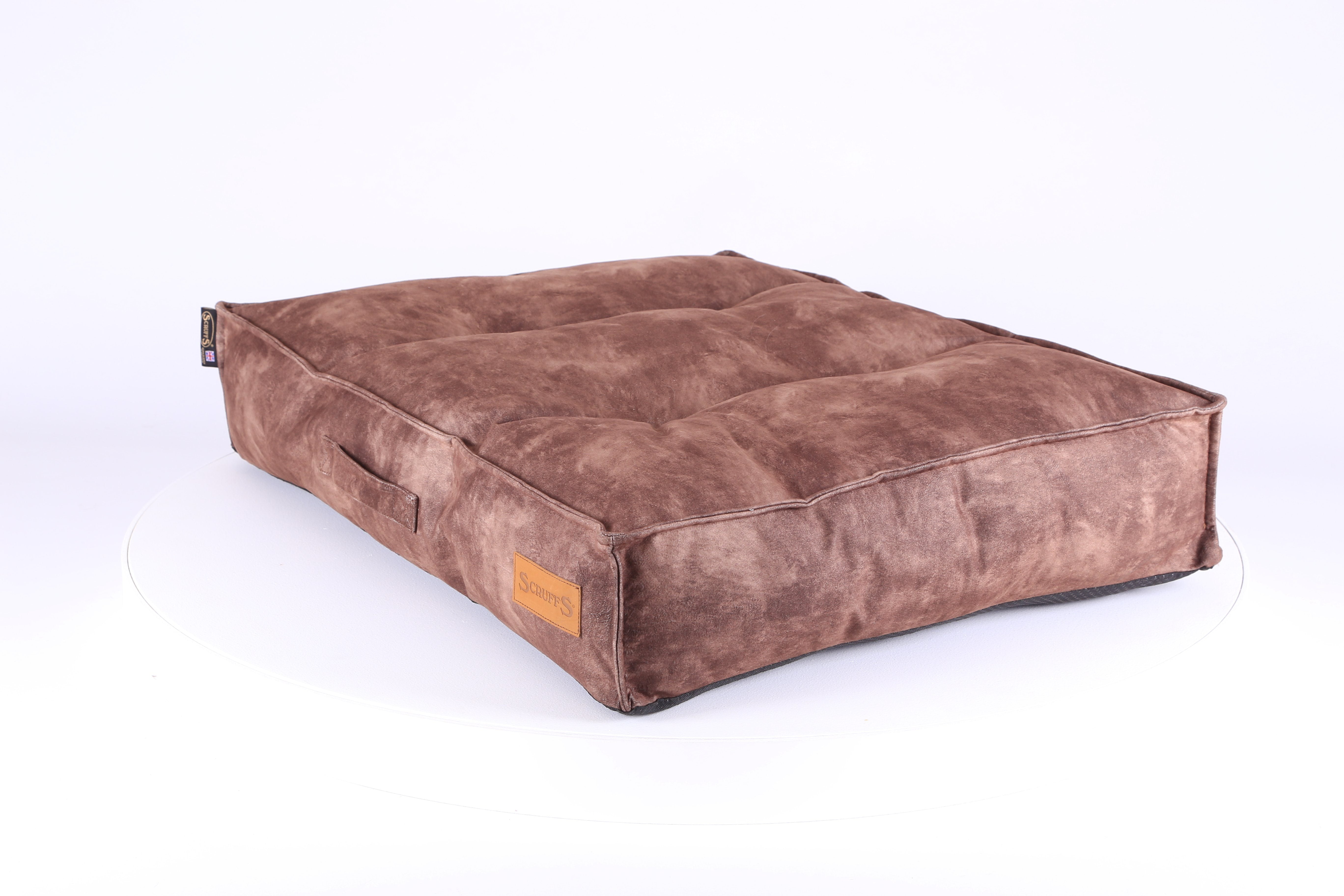 Kensington Mattress - Chocolate Dog Bed Scruffs® 