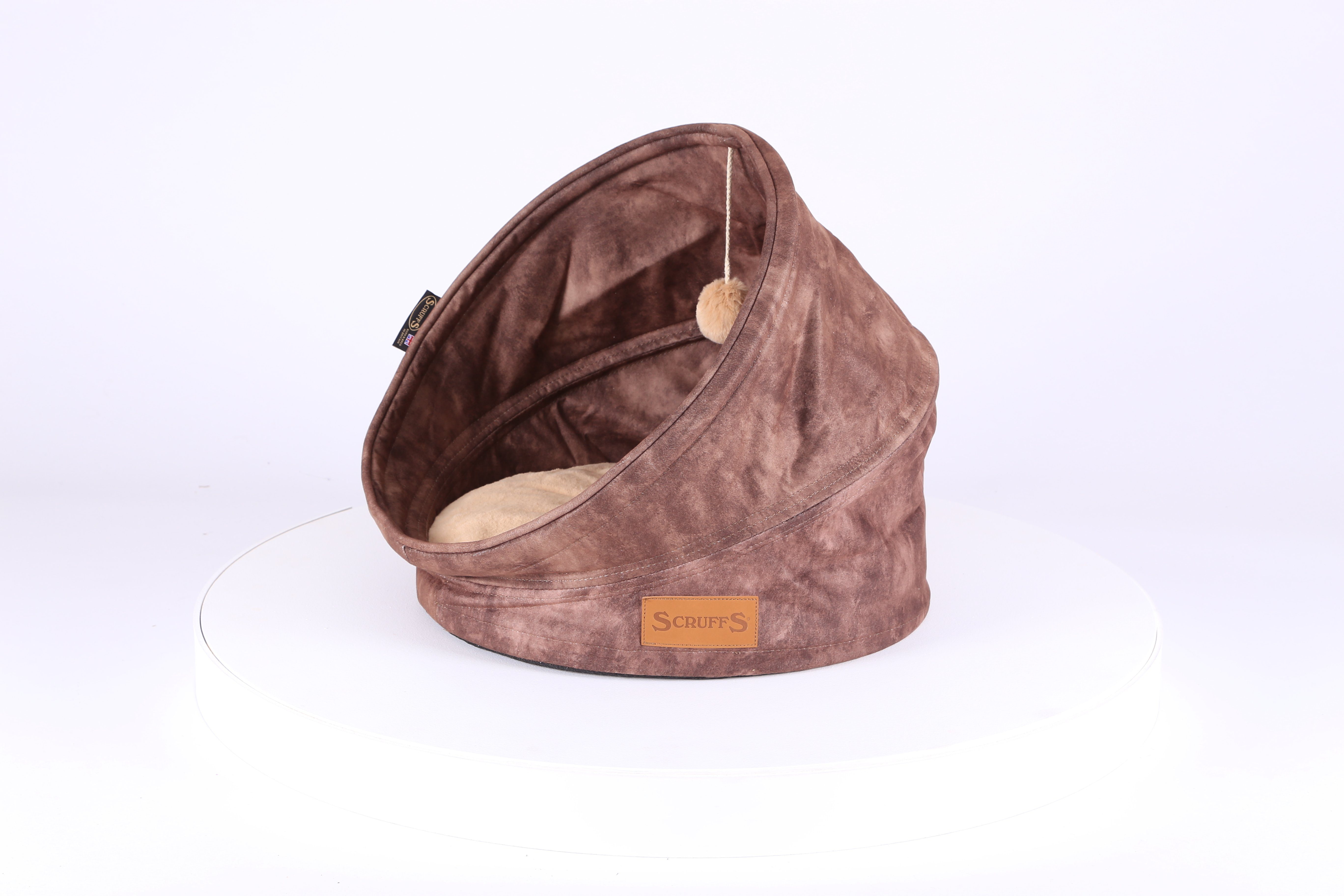 Kensington Cat Bed - Chocolate Cat Bed Scruffs® 