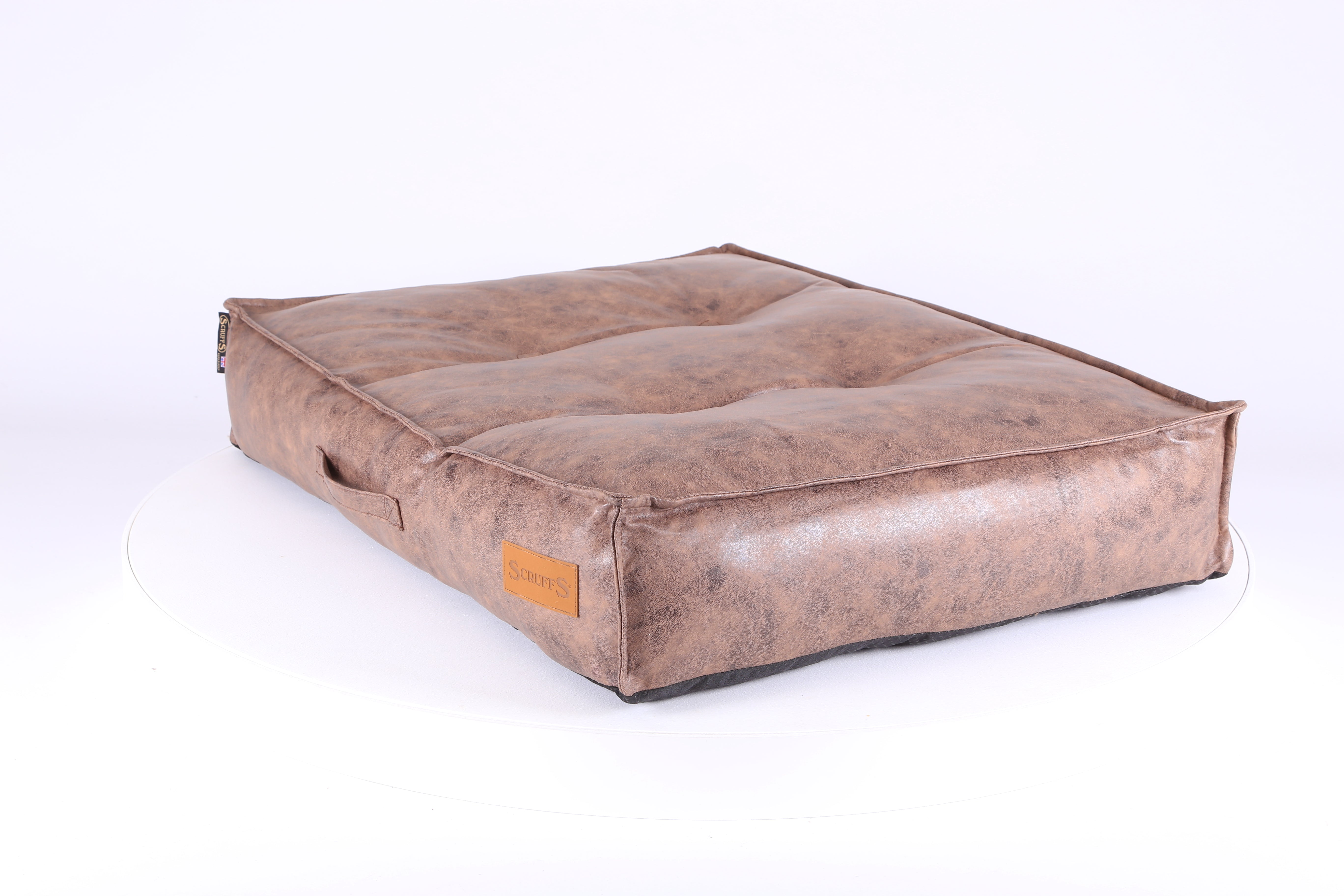 Knightsbridge Mattress - Chocolate Dog Bed Scruffs® 