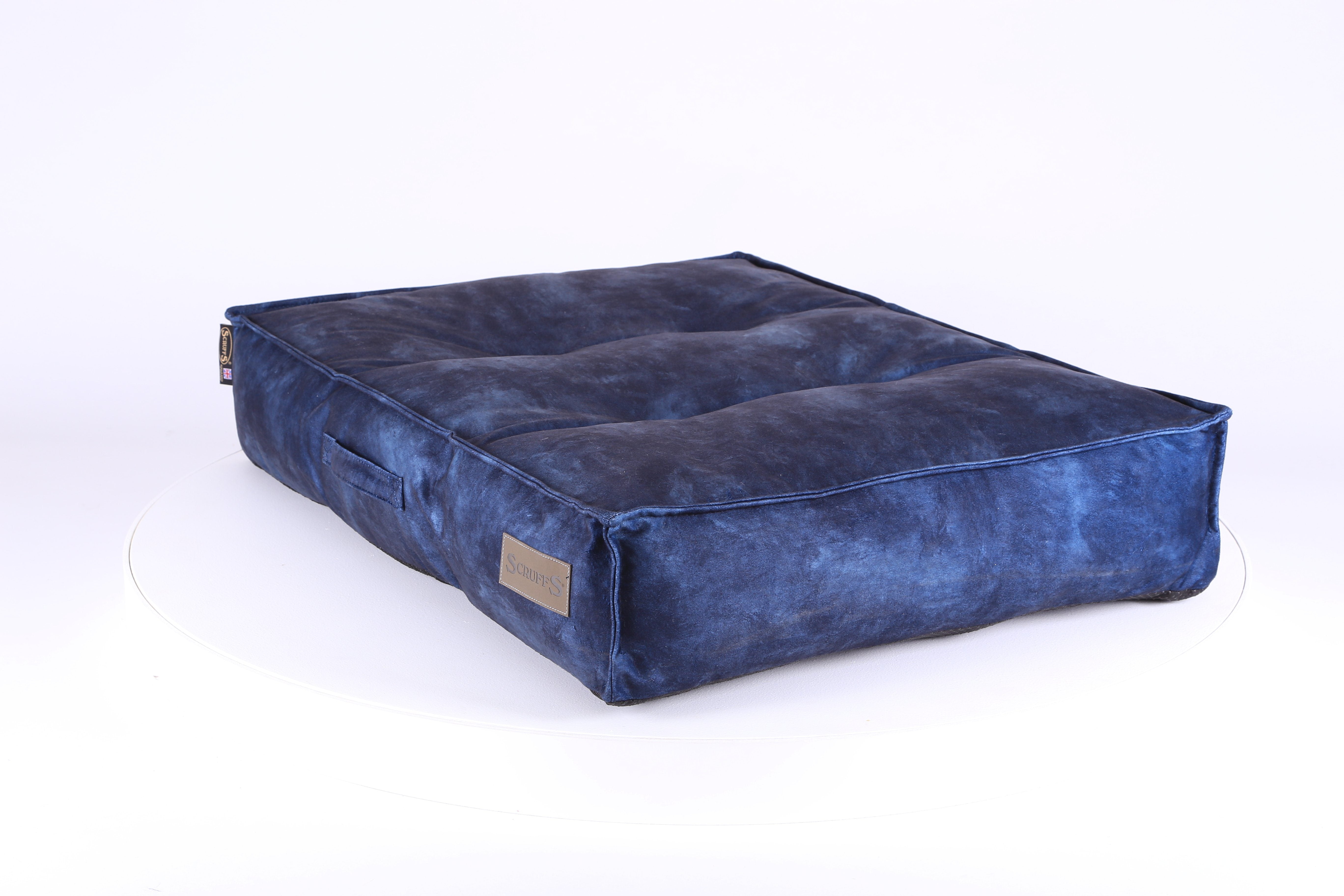 Kensington Mattress - Navy Dog Bed Scruffs® 