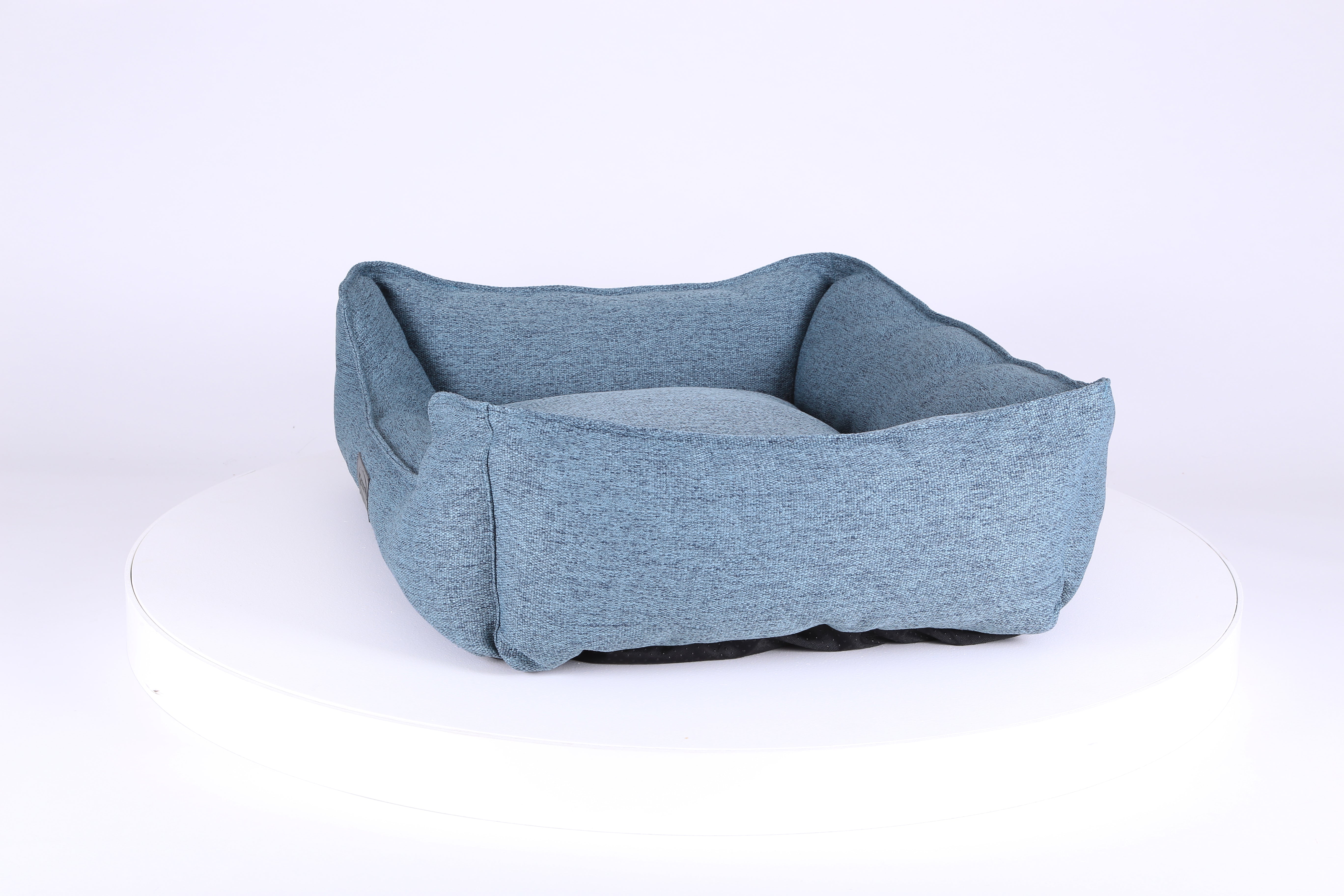 Manhattan Box Bed - Denim Blue Dog Bed Scruffs® 