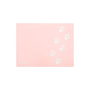 Scruffs 40 x 30cm Pet Placemat - Pink Pet Bowl Mats Scruffs® 