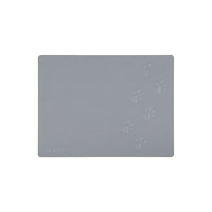Scruffs Faux Leather Pet Placemat 40 x 30cm - Grey Scruffs® 