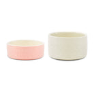 My First Bowl 2 Piece Set - Pink / Cream petslovescruffs 