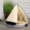 TeePee Cat Bed - Black & Grey Cat Bed Scruffs® 