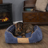 Highland Box Bed - Blue Dog Bed Scruffs® 