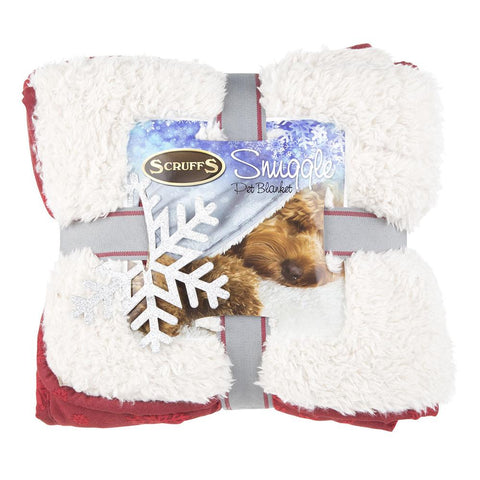 Winter Wonderland Snuggle Blanket - Red Dog Blanket Scruffs® 