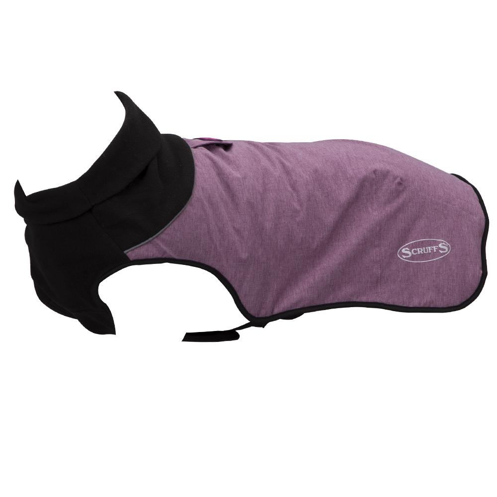 Thermal Self-Heating Dog Coat - Cajun Purple Dog Jacket Scruffs® 