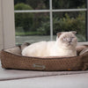 Thermal Lounger Cat Bed - Chocolate Brown Cat Bed Scruffs® 