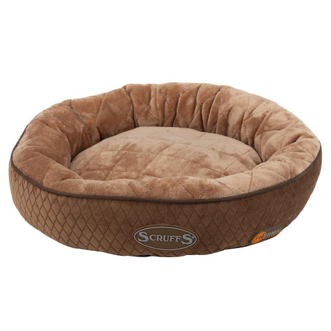 Thermal Ring Cat Bed - Chocolate Brown Cat Bed Scruffs® 