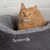 Cosy Cat Bed - Grey Cat Bed Scruffs® 
