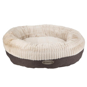 Ellen Donut Bed - Grey Dog Bed Scruffs® 