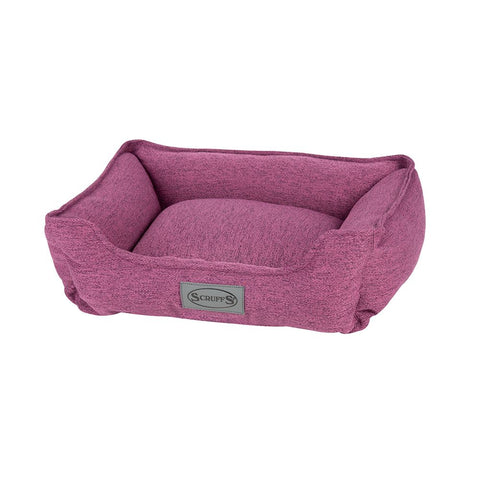 Manhattan Box Bed - Berry Purple Dog Bed Scruffs® Small (50 x 40cm / 19.5" x 16") 