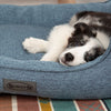 Manhattan Box Bed - Denim Blue Dog Bed Scruffs® 