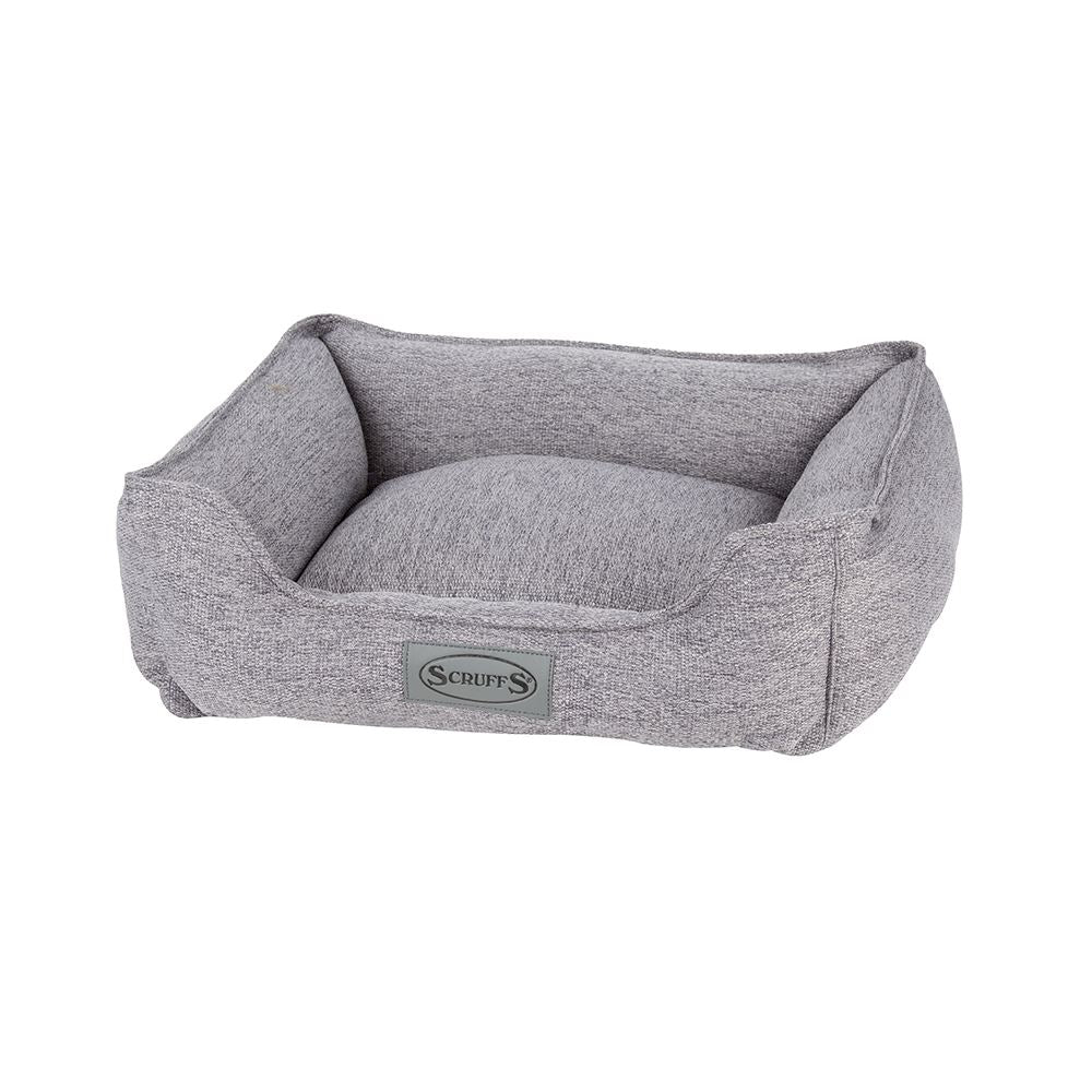 Manhattan Box Bed - Dark Grey Dog Bed Scruffs® Small (50 x 40cm / 19.5" x 16") 