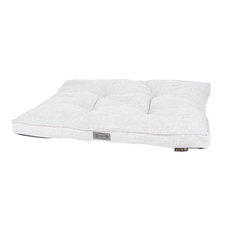 Manhattan Mattress - Light Grey Dog Bed Scruffs® Medium (82 x 58cm / 32" x 23") 