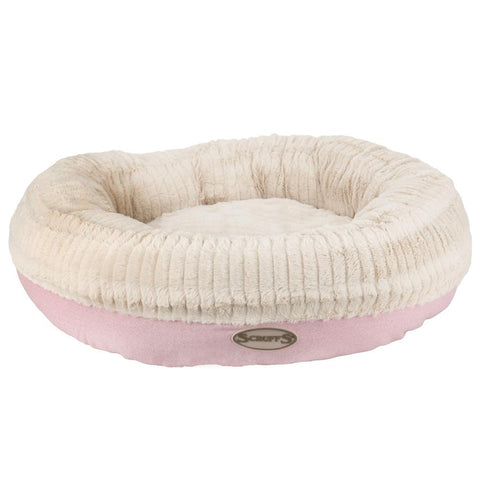 Ellen Donut Bed - Pink Dog Bed Scruffs® 