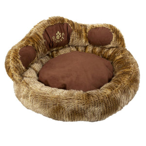 Paw Cat Bed - Teddy Bear Cat Bed Scruffs® 