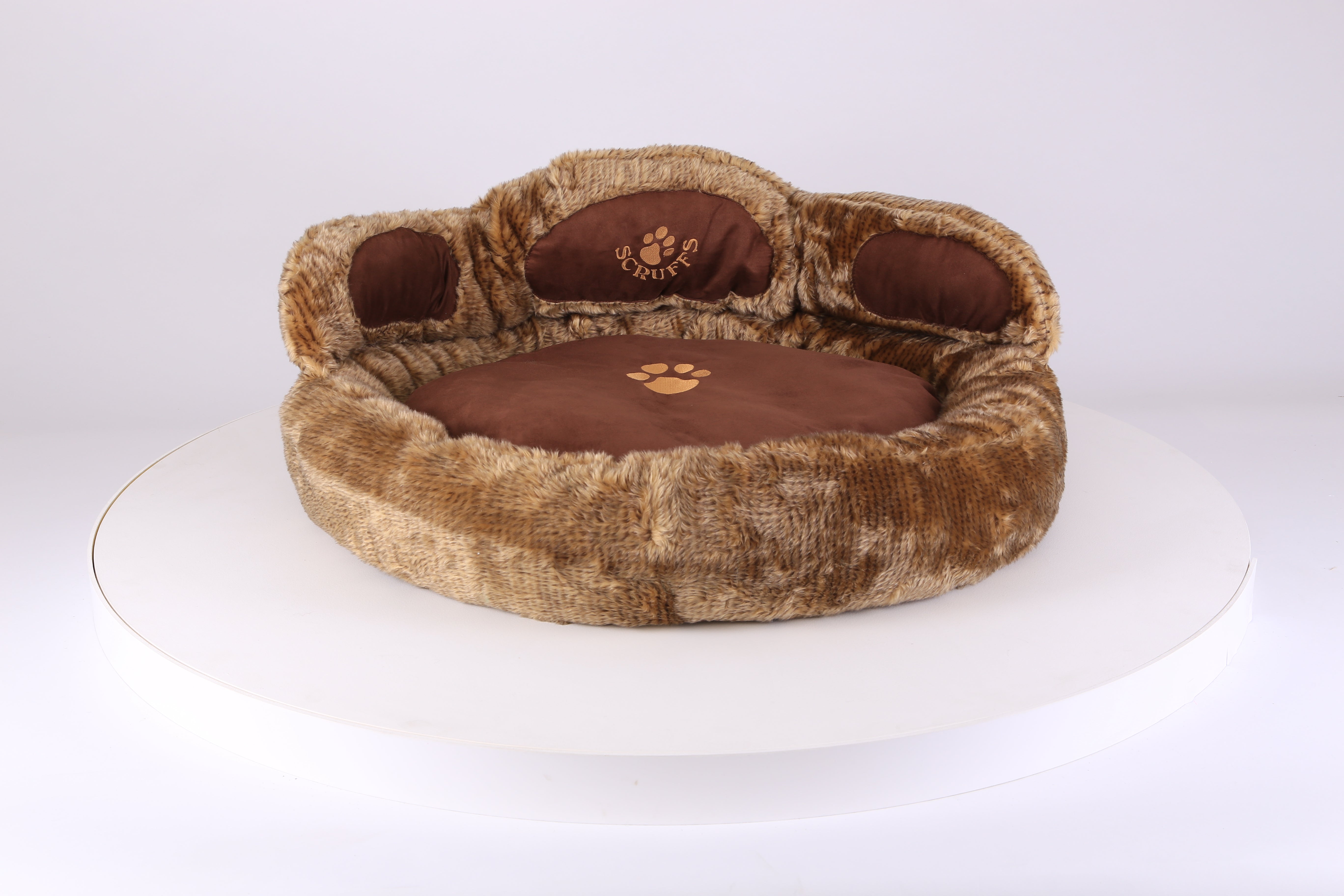 Cub Bear Dog Bed - Teddy Brown Scruffs® 