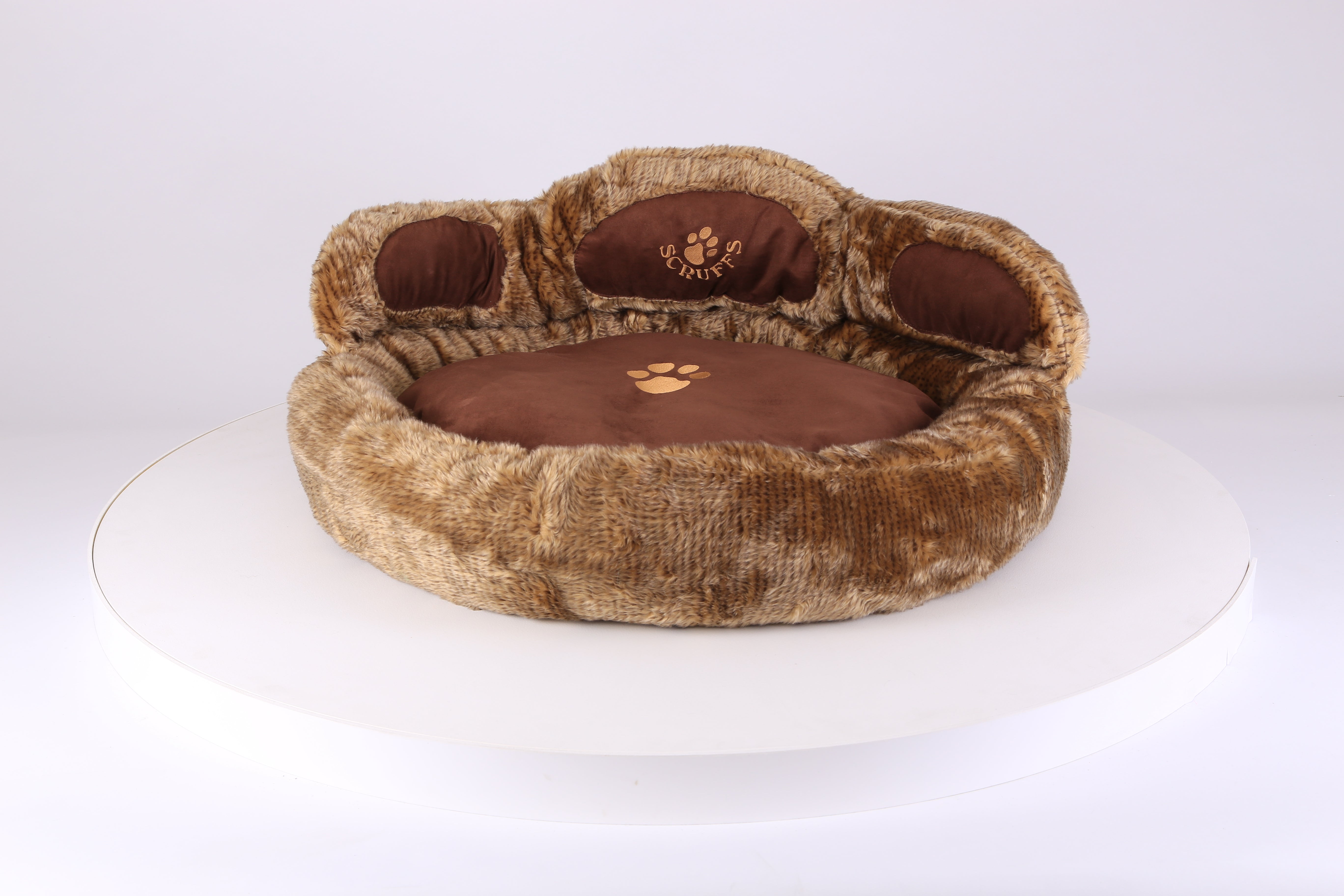 Cub Bear Dog Bed - Teddy Brown Scruffs® 