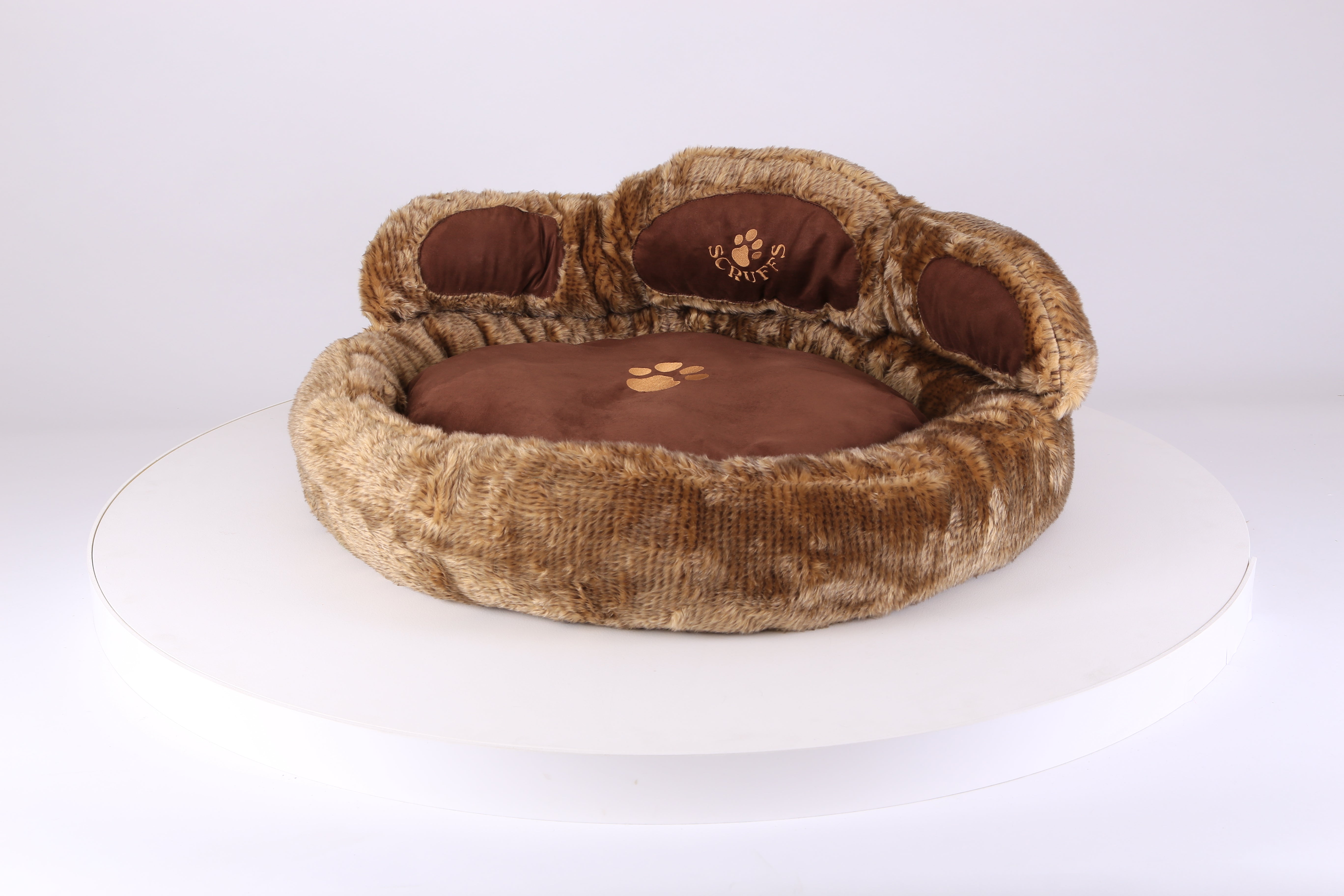 Cub Bear Dog Bed - Teddy Brown Scruffs® 