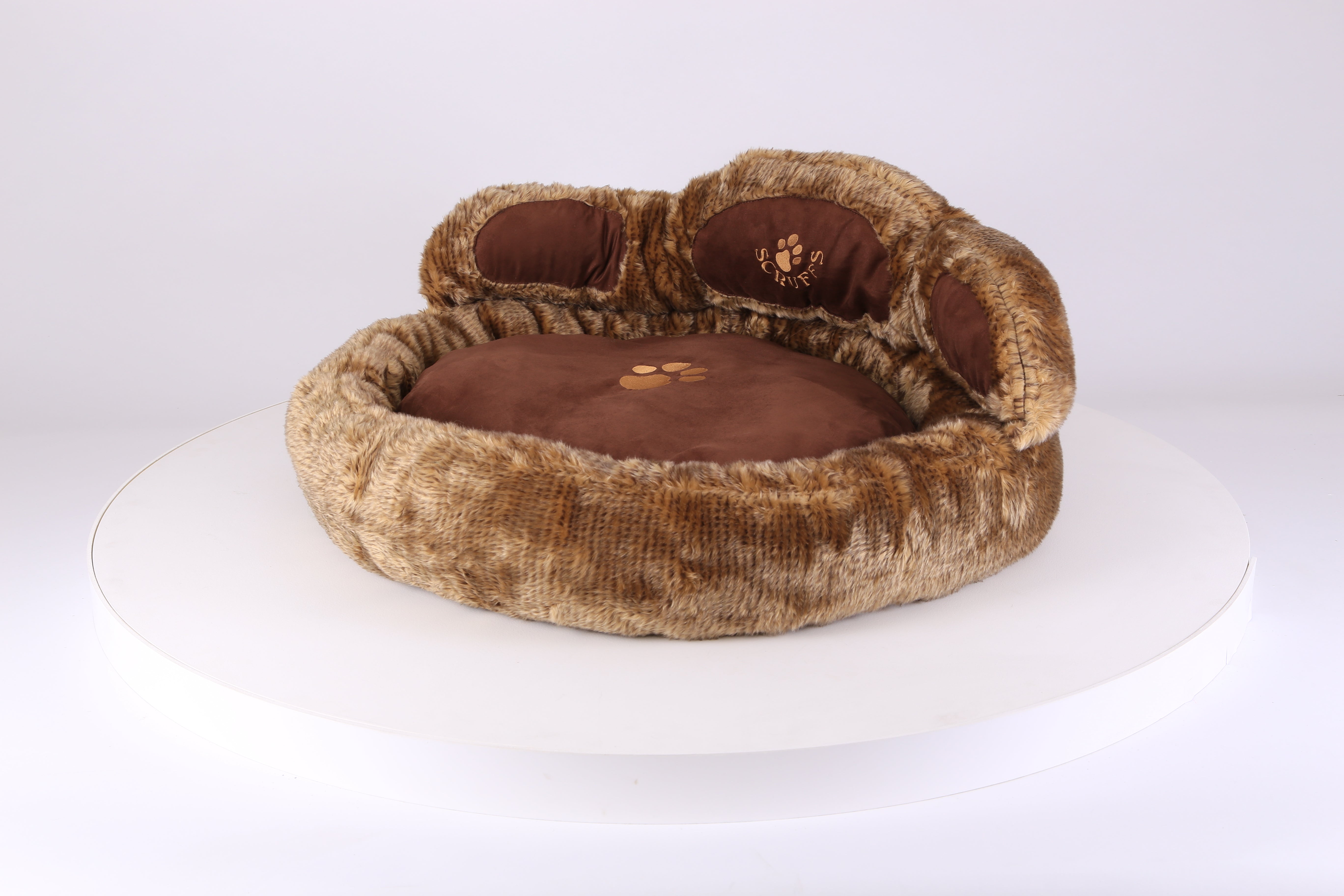 Cub Bear Dog Bed - Teddy Brown Scruffs® 