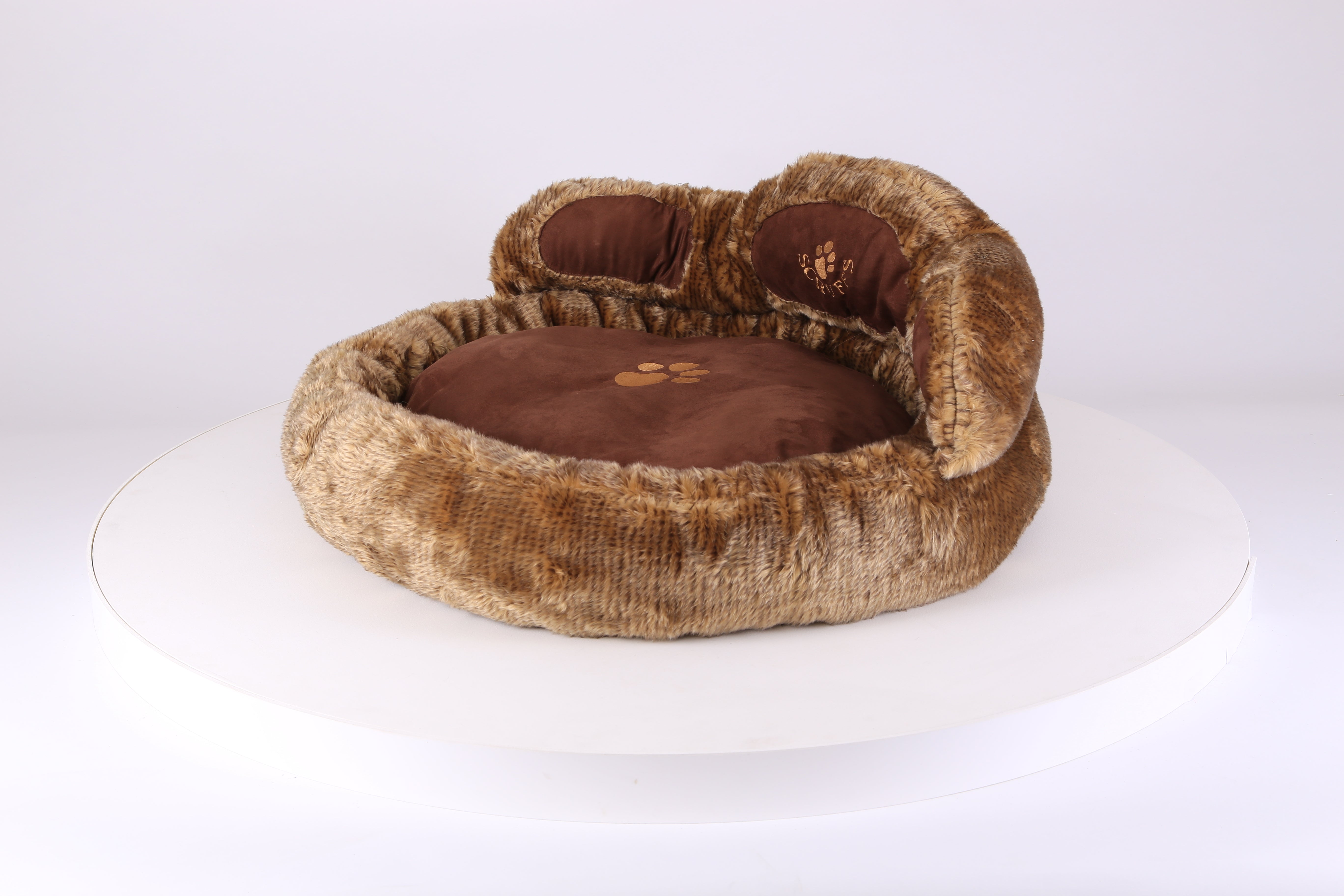 Cub Bear Dog Bed - Teddy Brown Scruffs® 