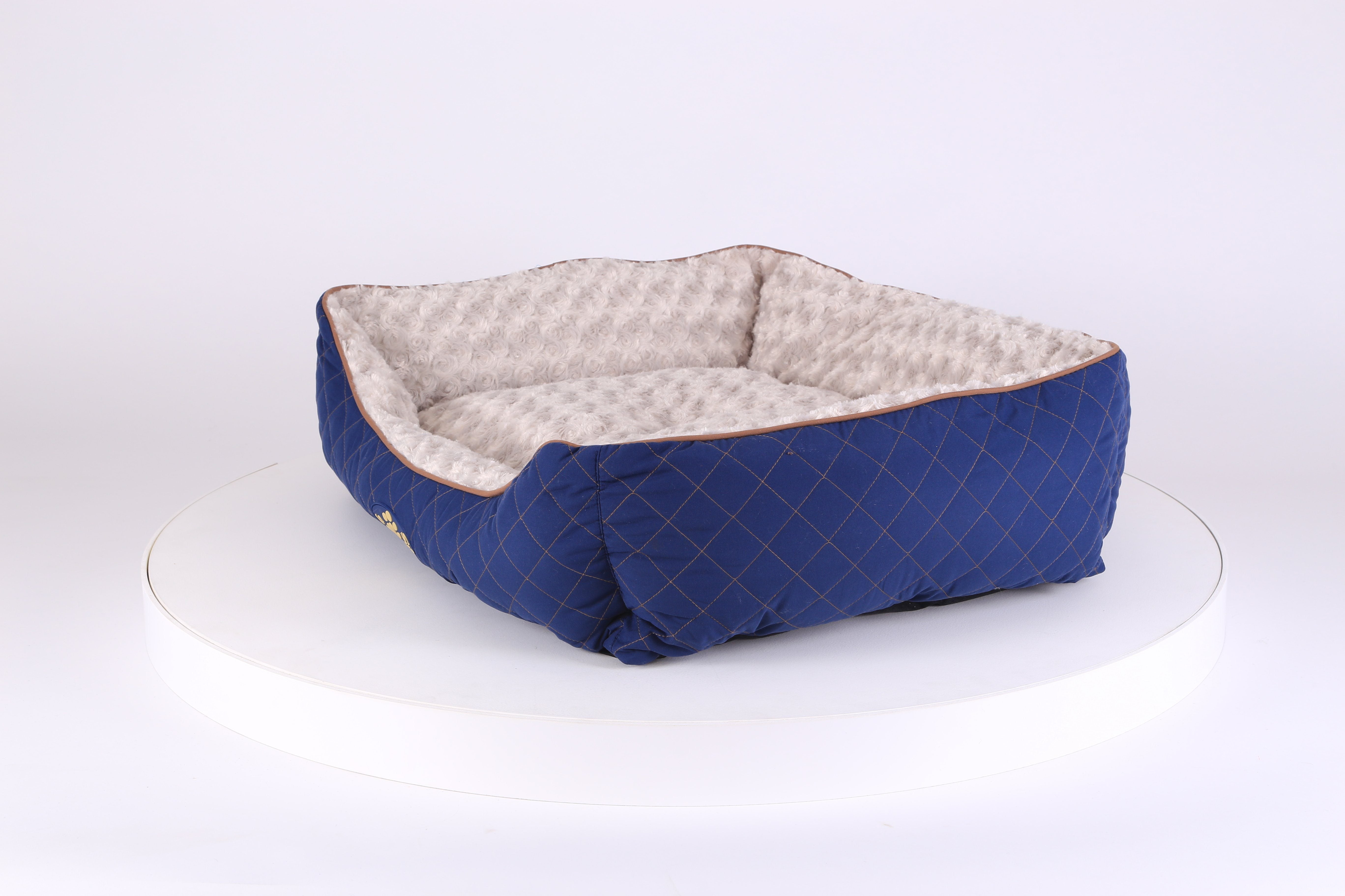 Wilton Box Dog Bed - Blue Dog Bed Scruffs® 
