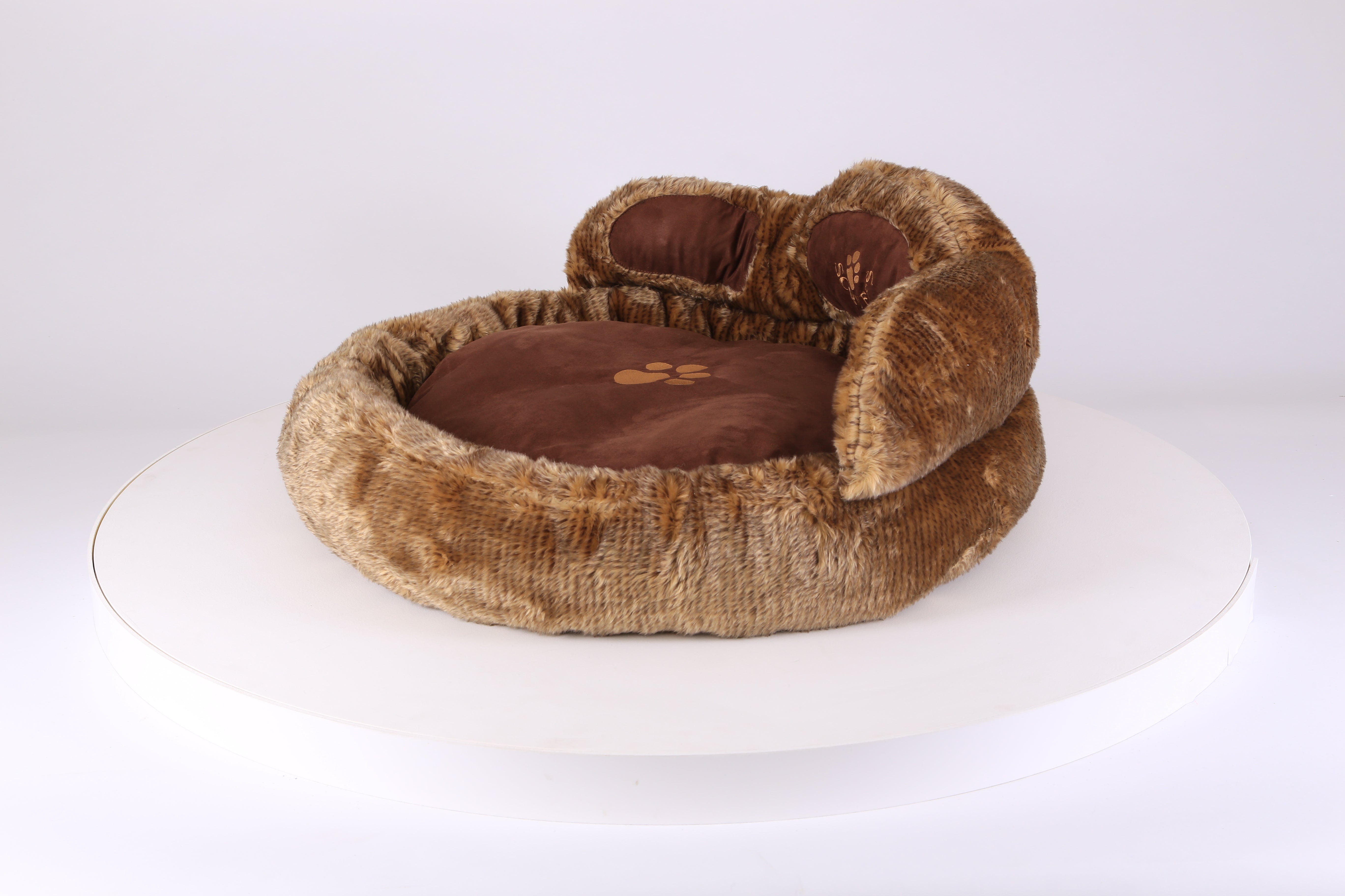 Cub Bear Dog Bed - Teddy Brown Scruffs® 