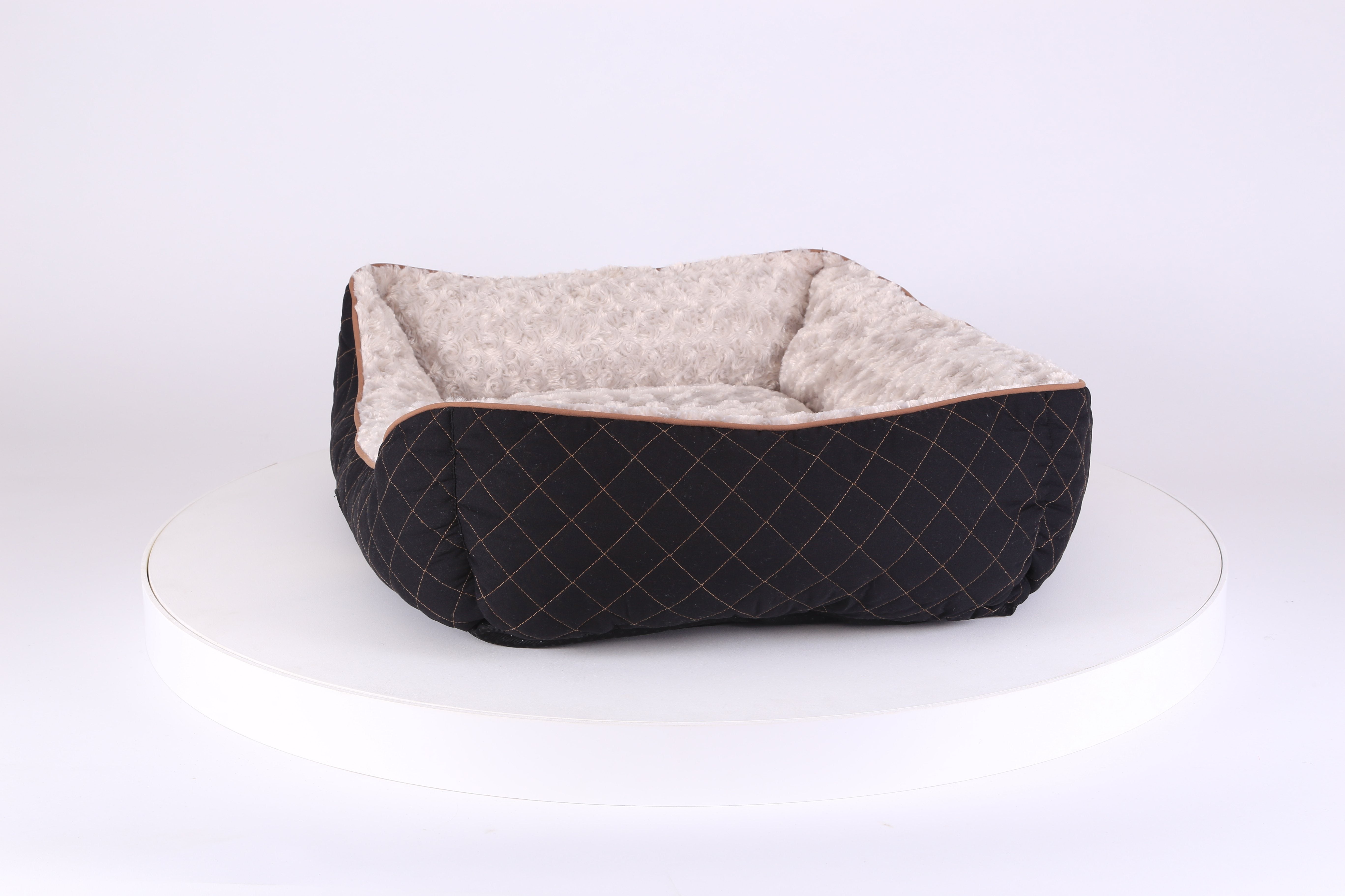 Wilton Box Dog Bed - Black Dog Bed Scruffs® 