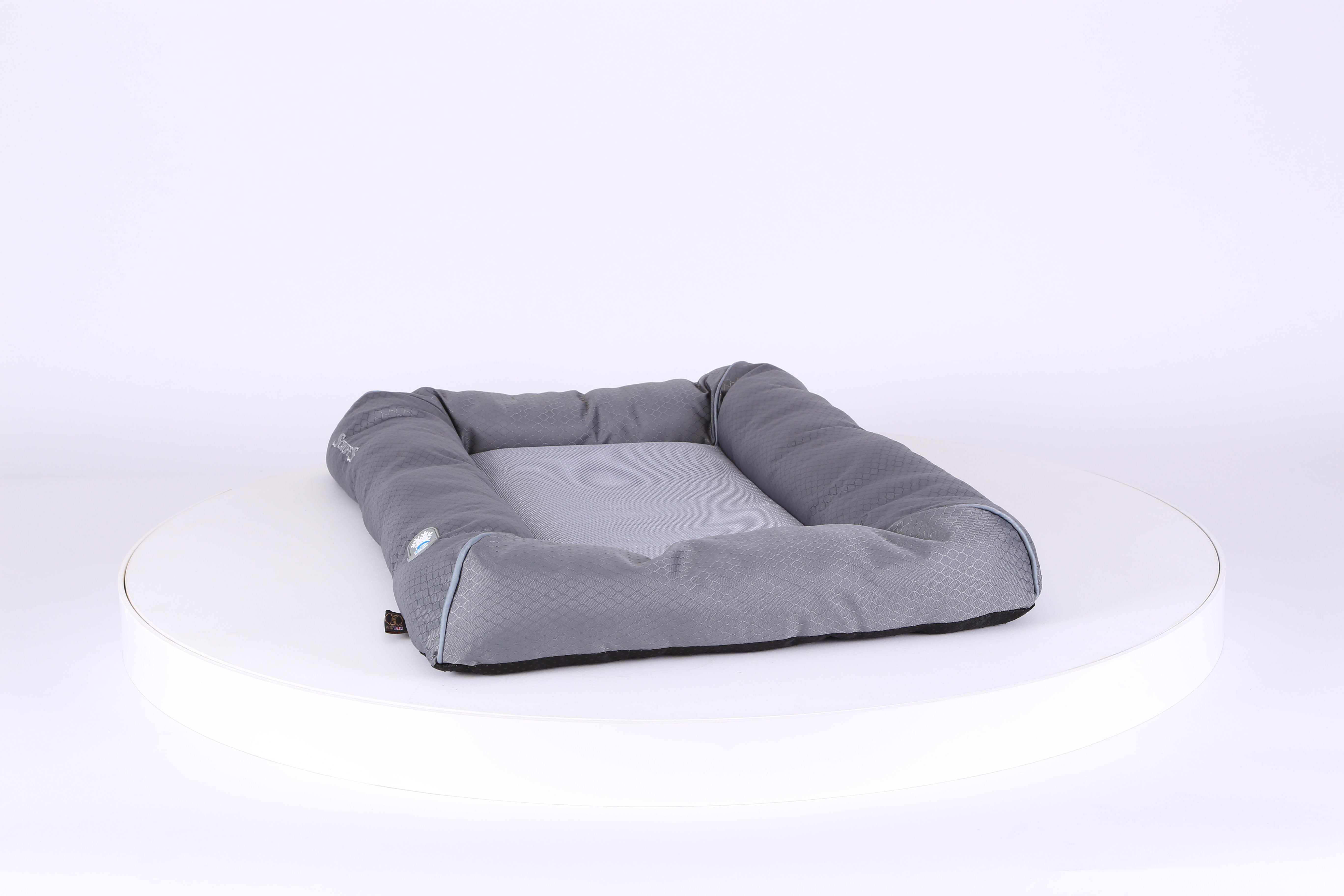 Cool Dog Bed - Grey Cooling Mat Scruffs® 