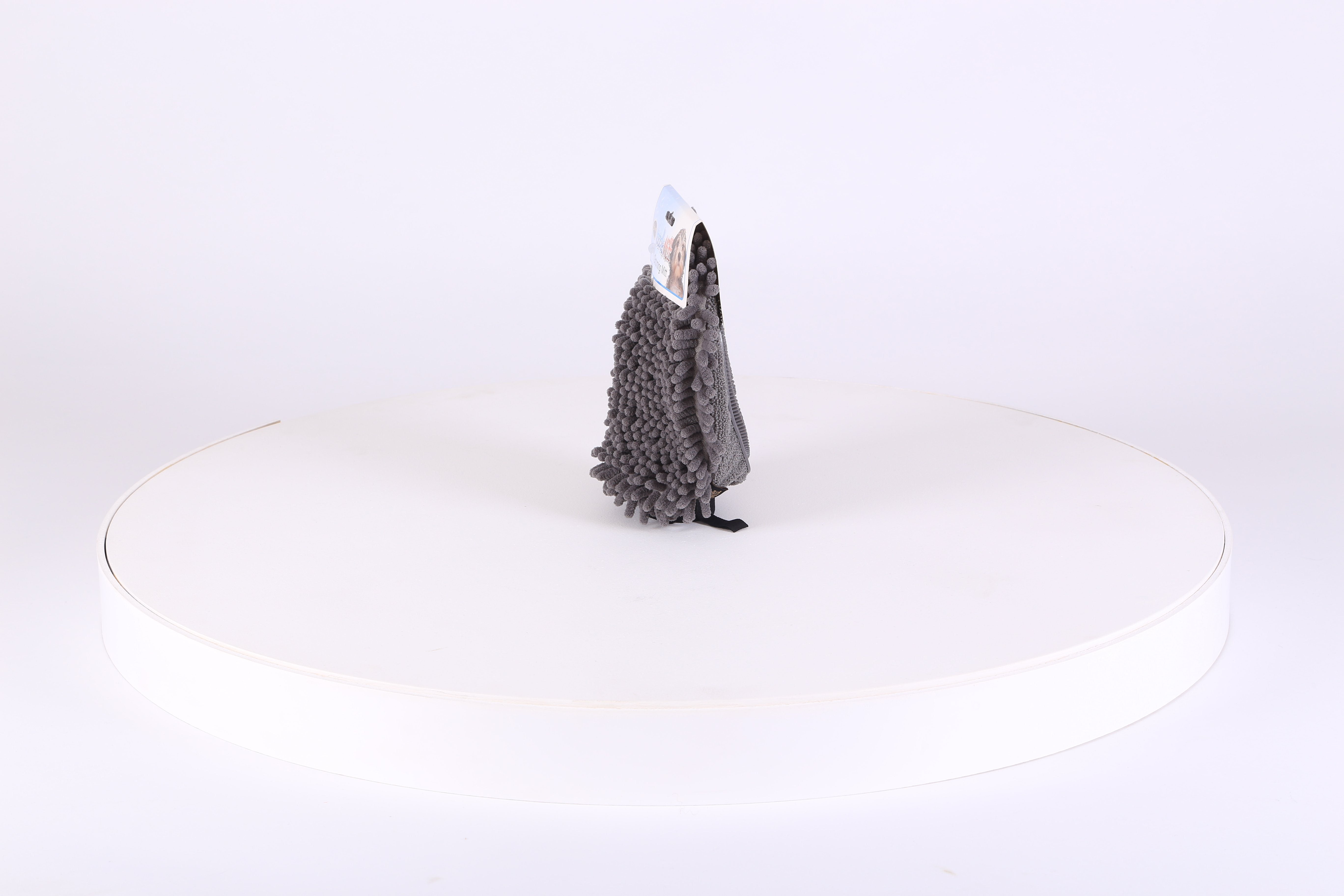 Noodle Dry Mitt - Grey Dog Grooming Scruffs® 