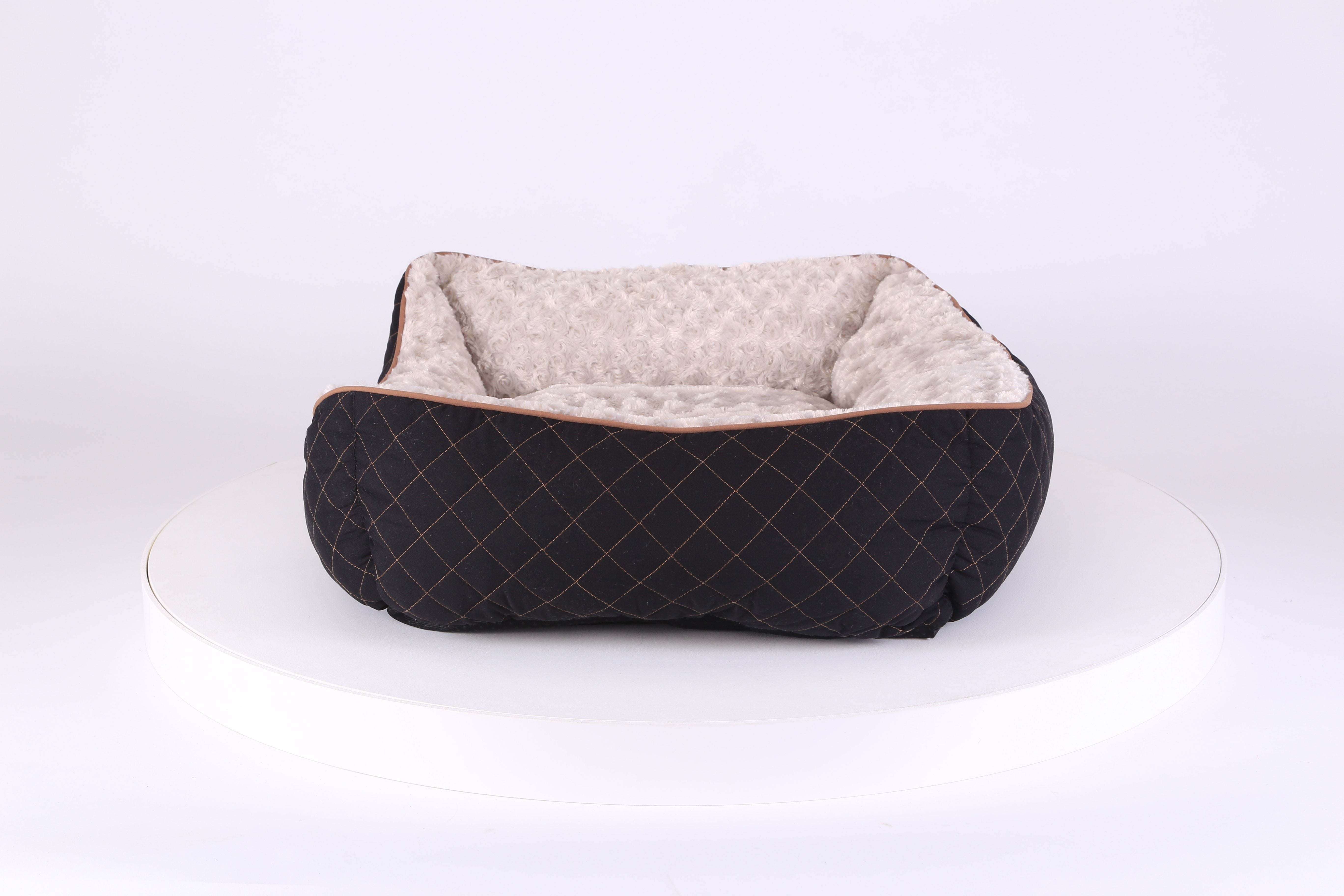 Wilton Box Dog Bed - Black Dog Bed Scruffs® 