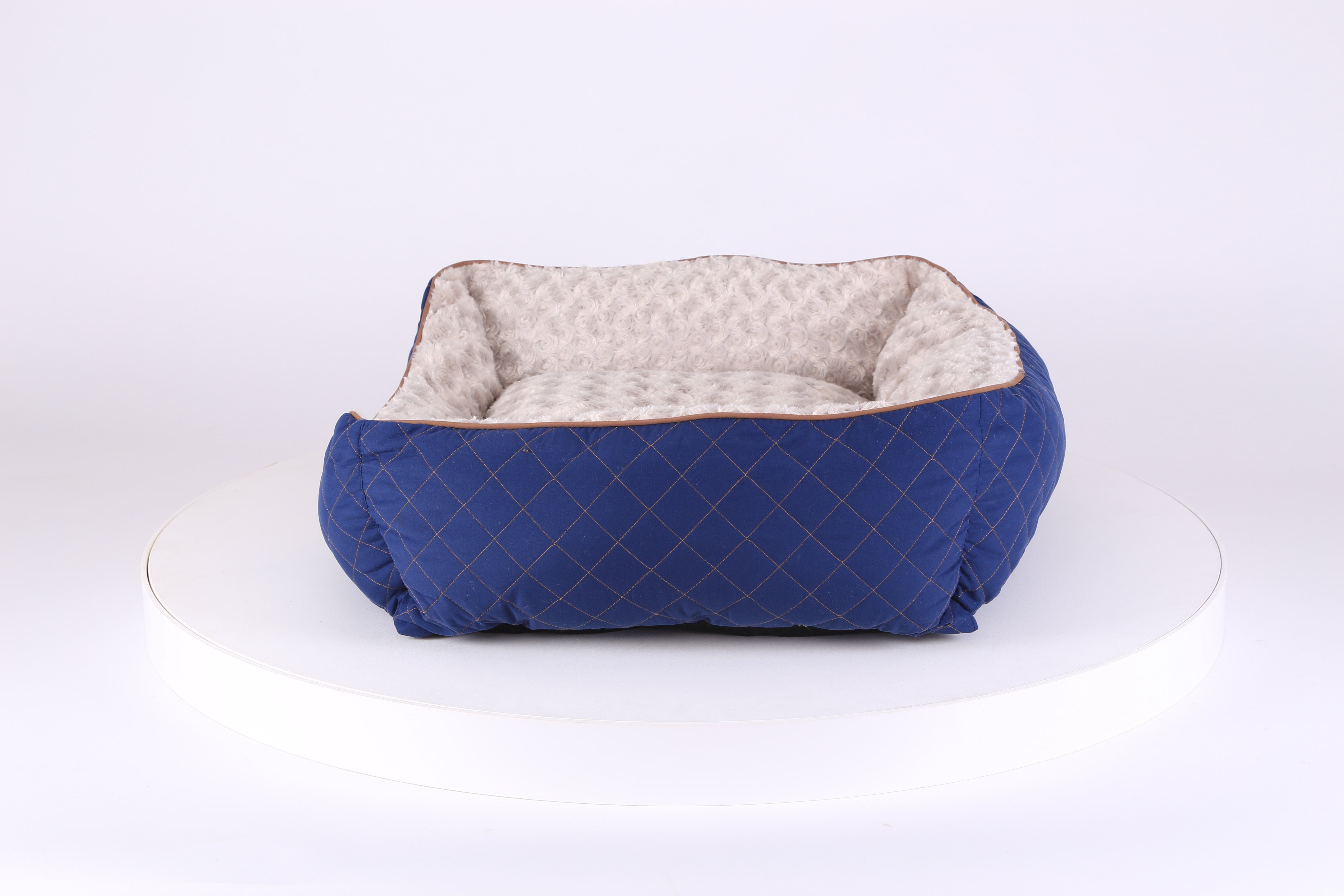 Wilton Box Dog Bed - Blue Dog Bed Scruffs® 
