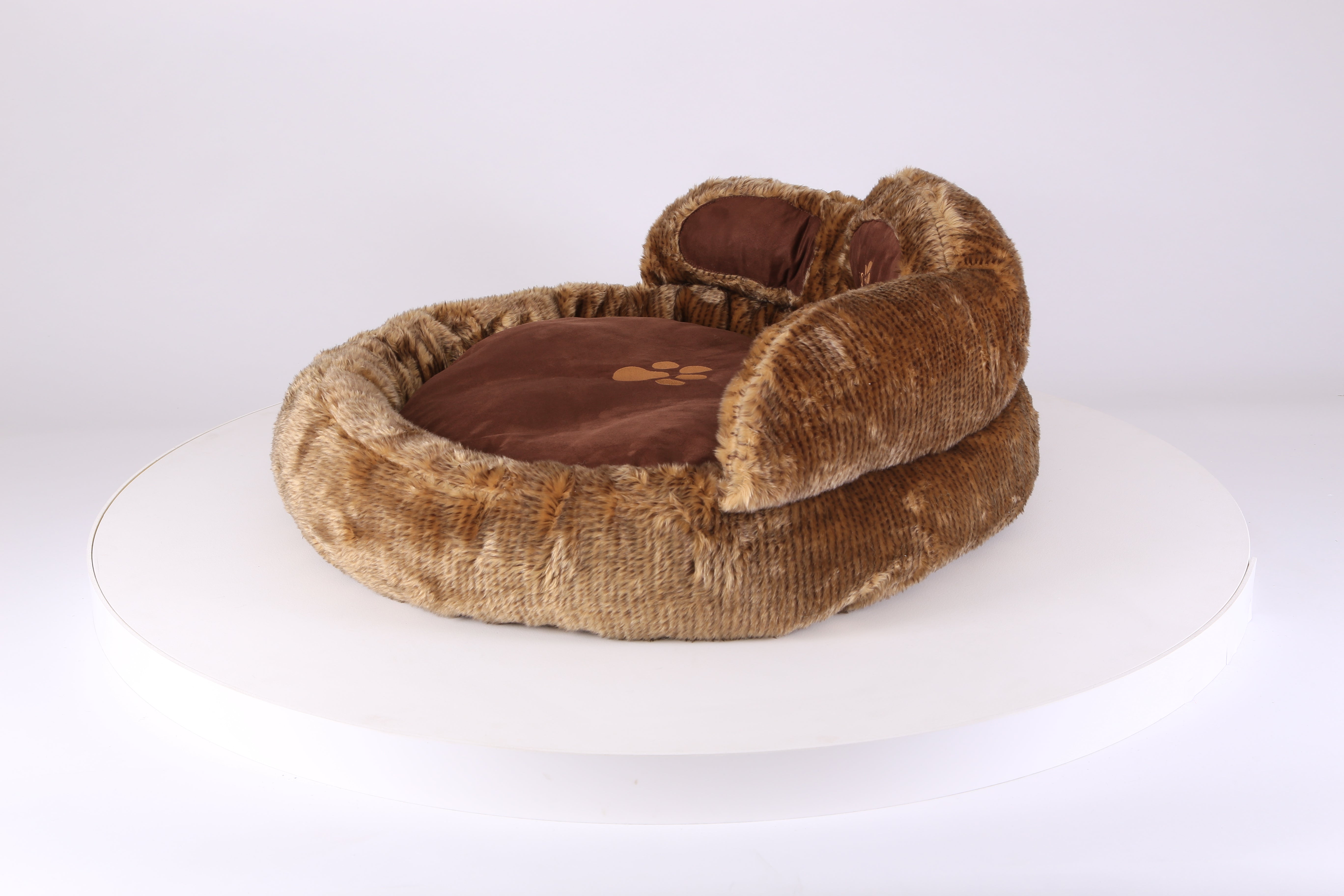 Cub Bear Dog Bed - Teddy Brown Scruffs® 