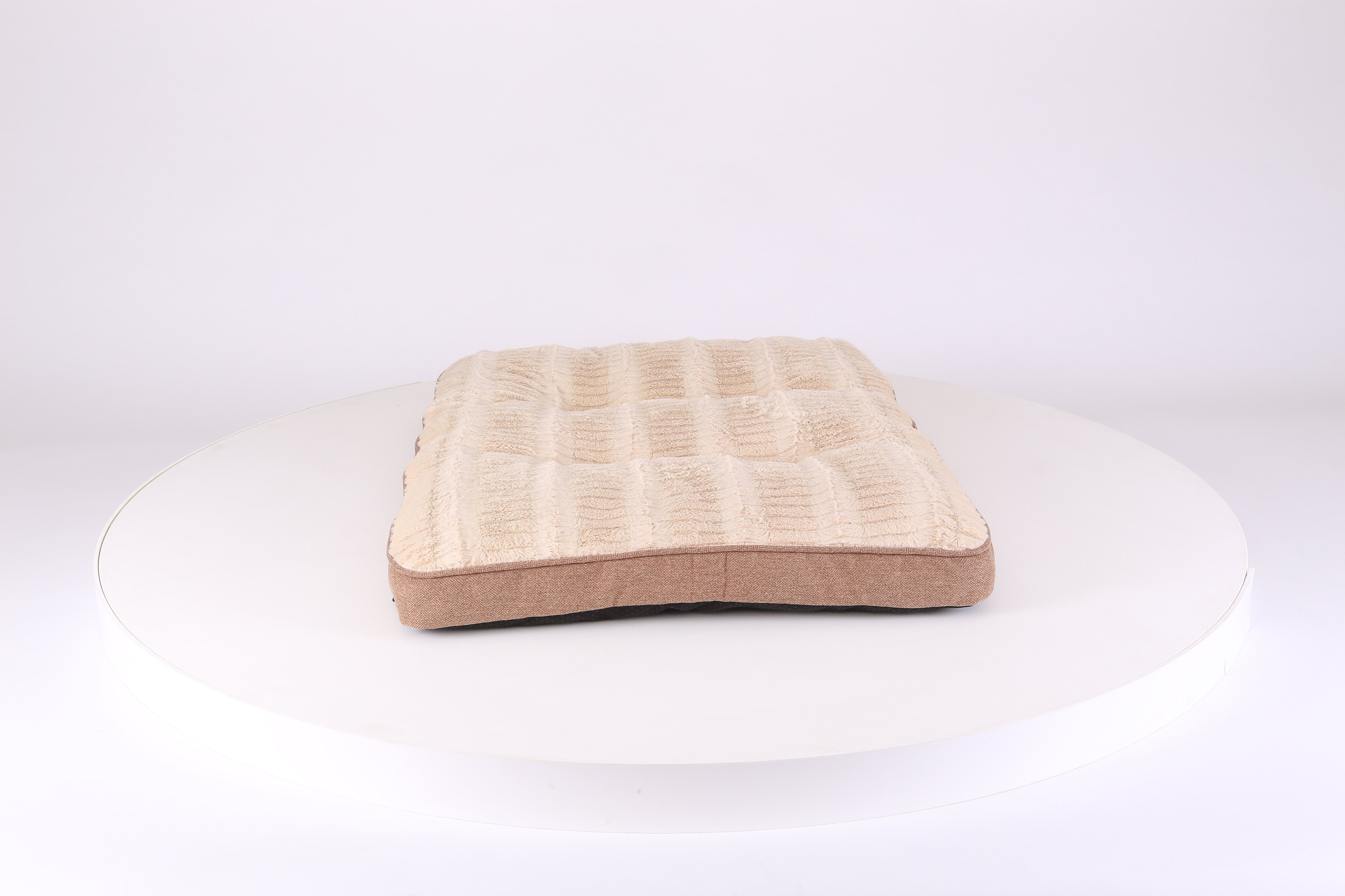 Ellen Dog Mattress - Tan Dog Bed Scruffs® 