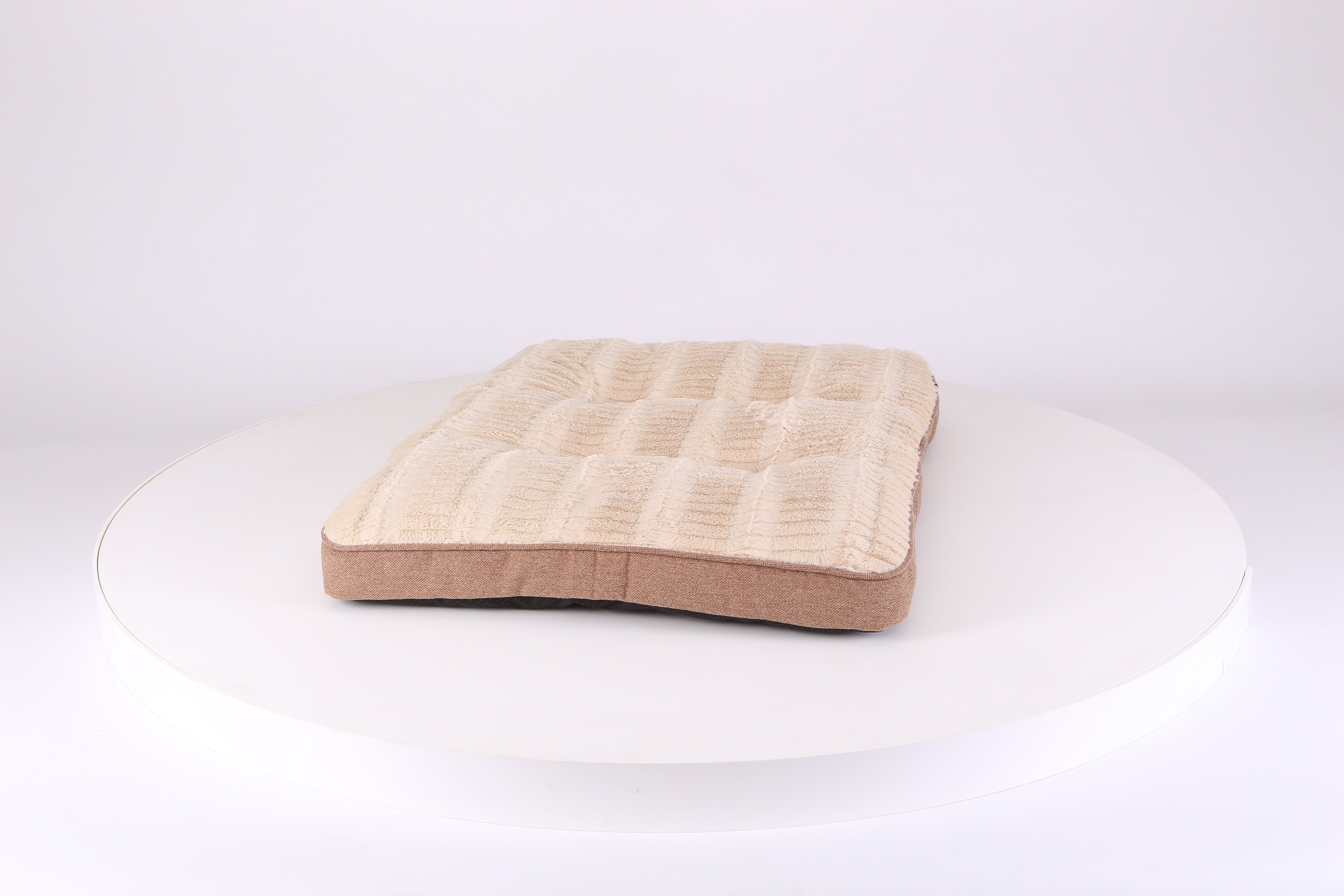 Ellen Dog Mattress - Tan Dog Bed Scruffs® 