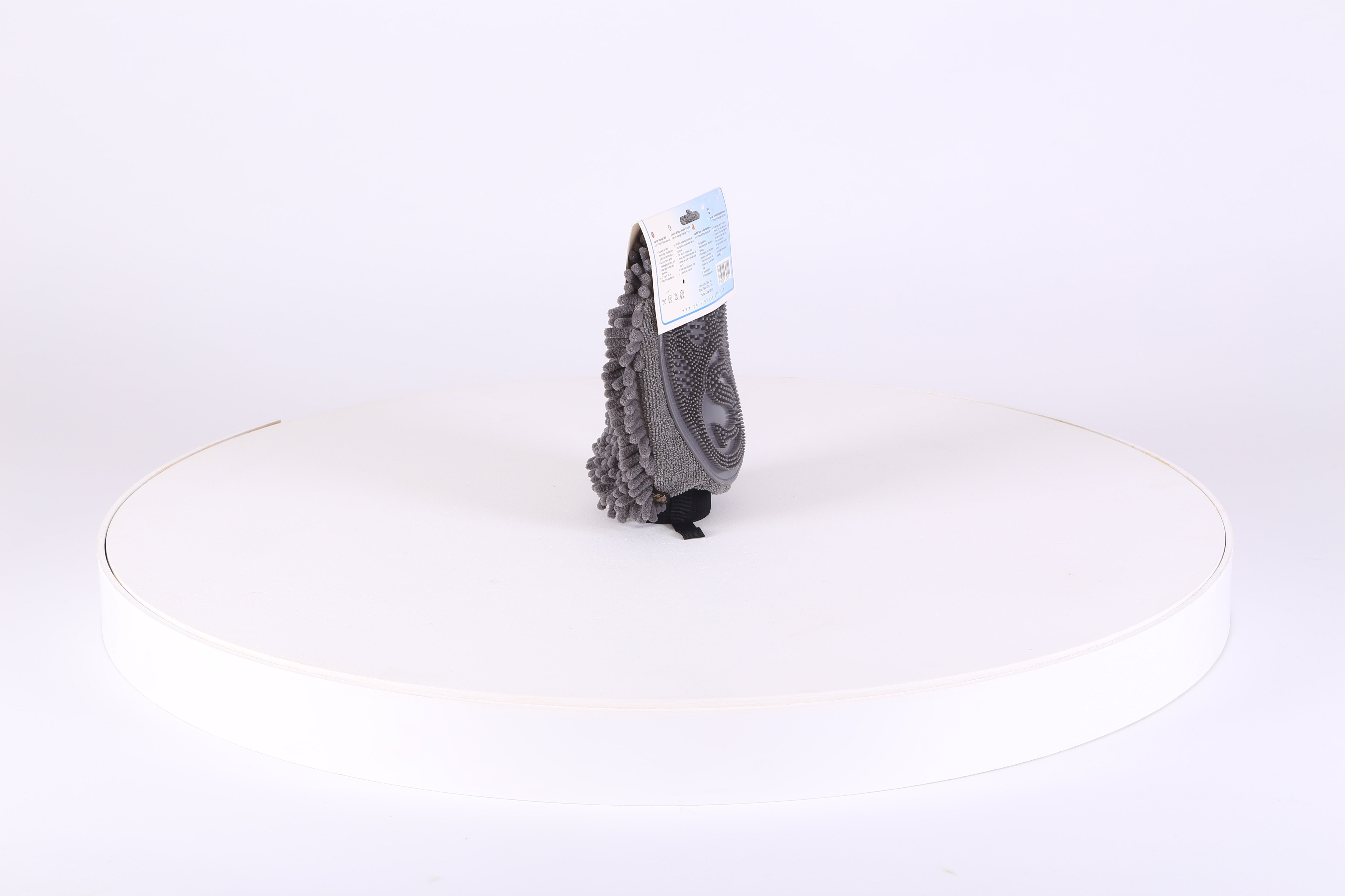 Noodle Dry Mitt - Grey Dog Grooming Scruffs® 