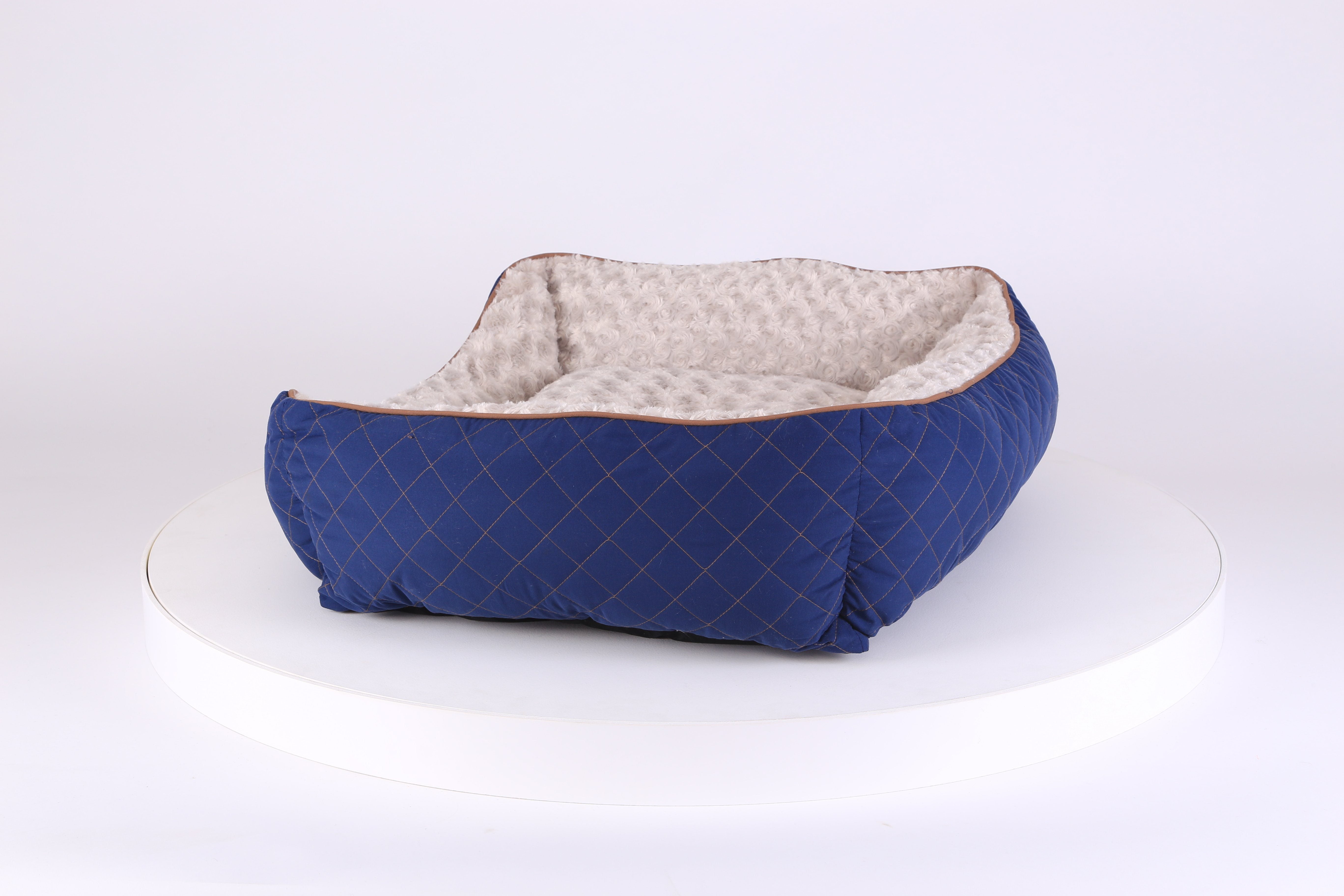 Wilton Box Dog Bed - Blue Dog Bed Scruffs® 