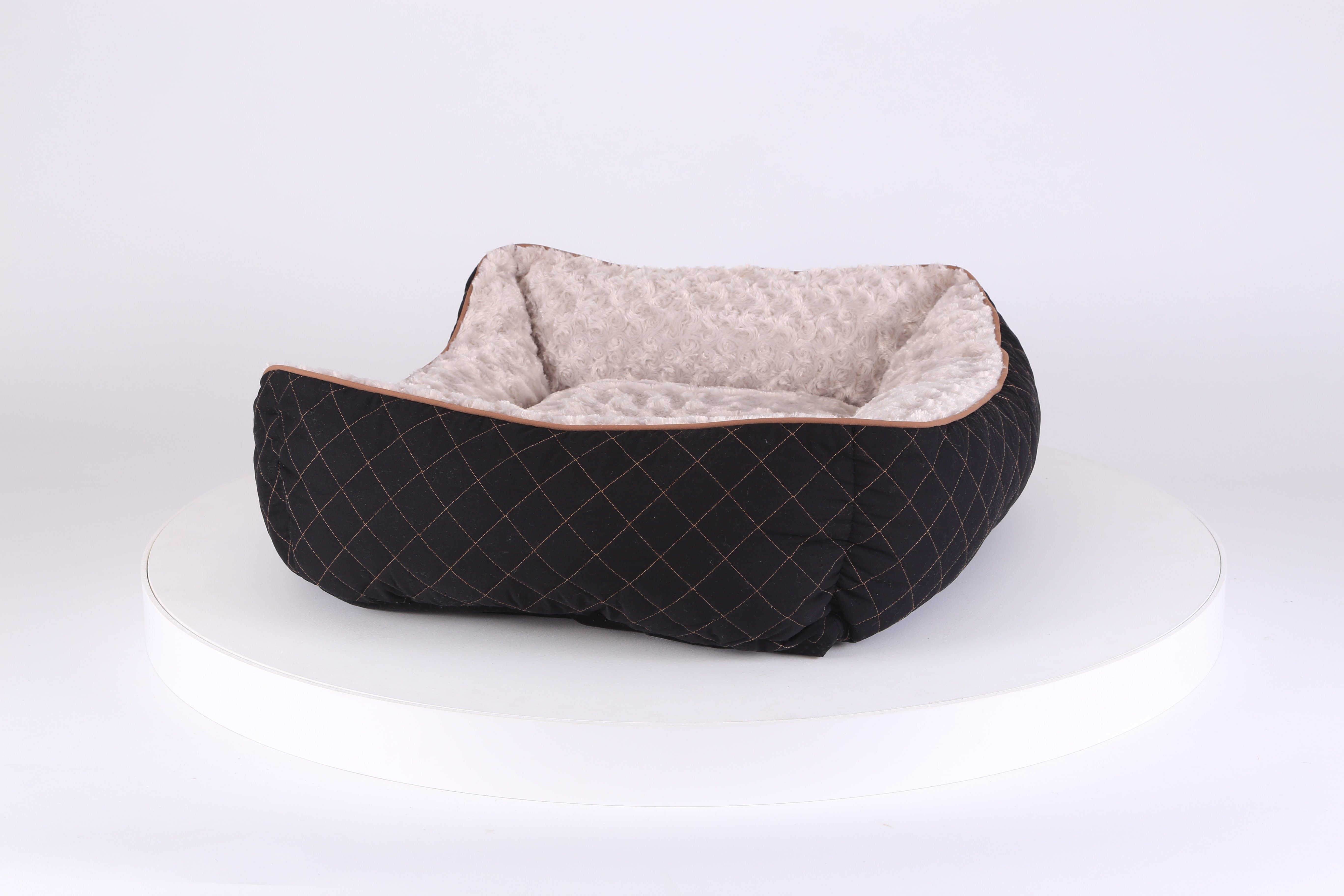 Wilton Box Dog Bed - Black Dog Bed Scruffs® 