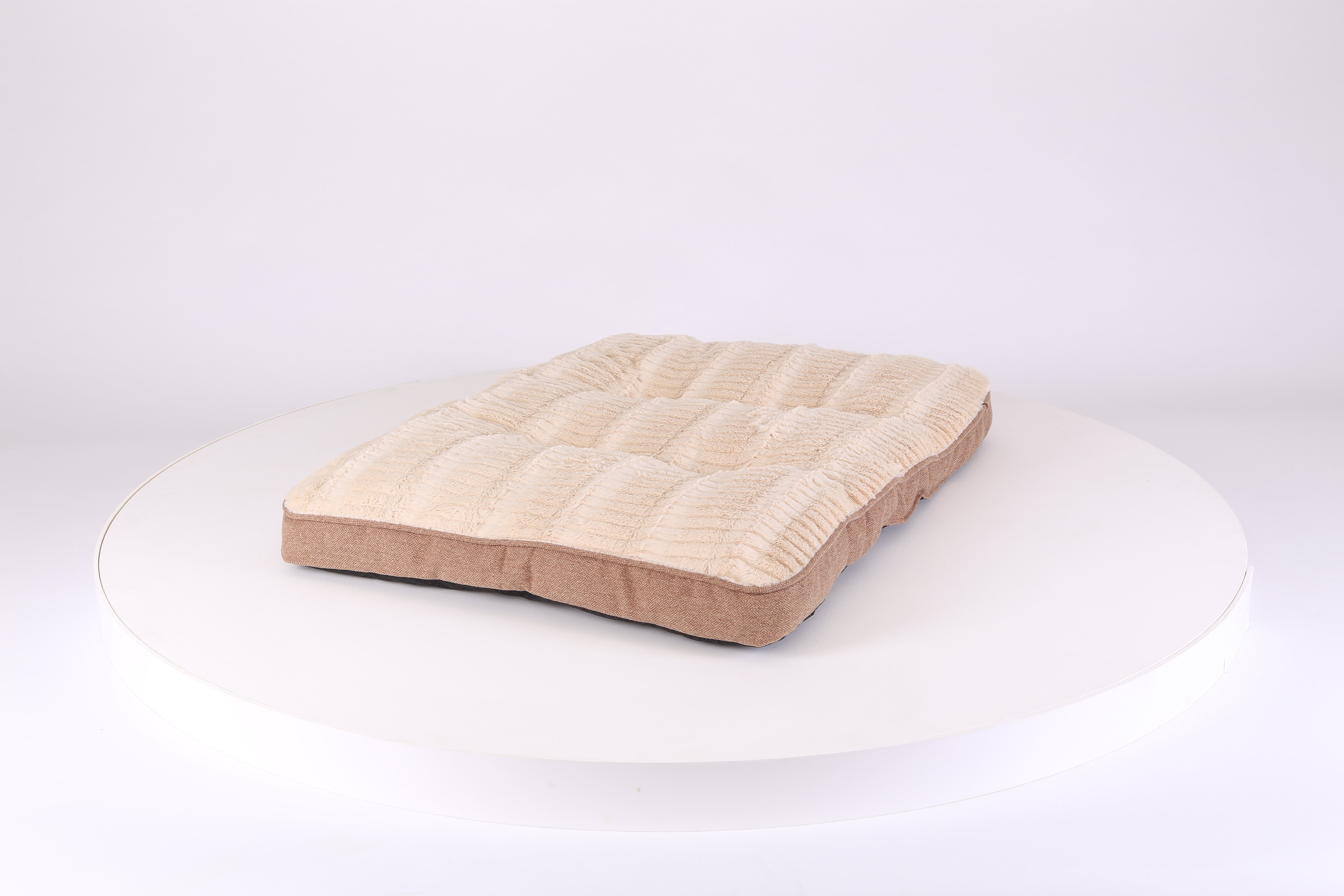 Ellen Dog Mattress - Tan Dog Bed Scruffs® 