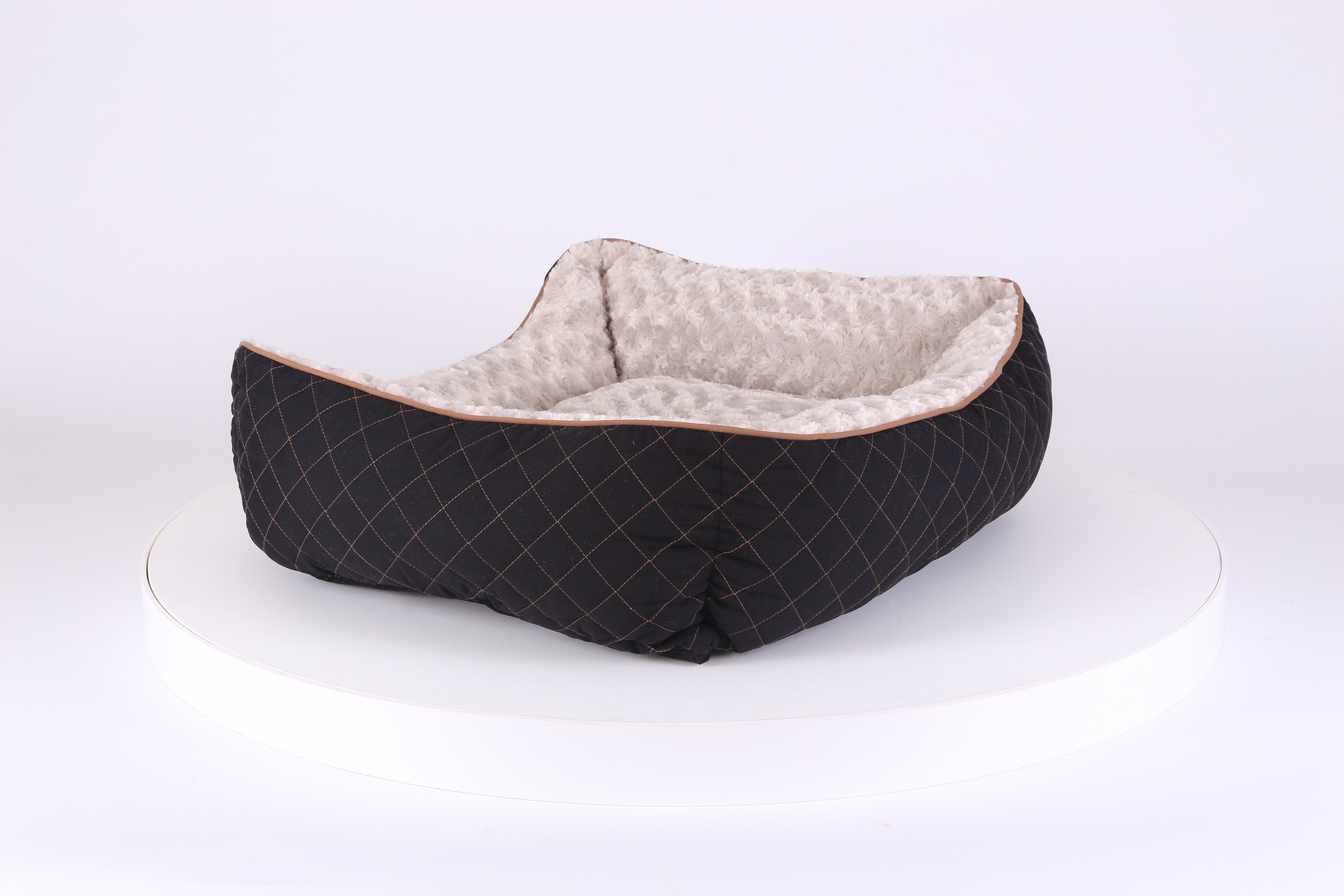Wilton Box Dog Bed - Black Dog Bed Scruffs® 