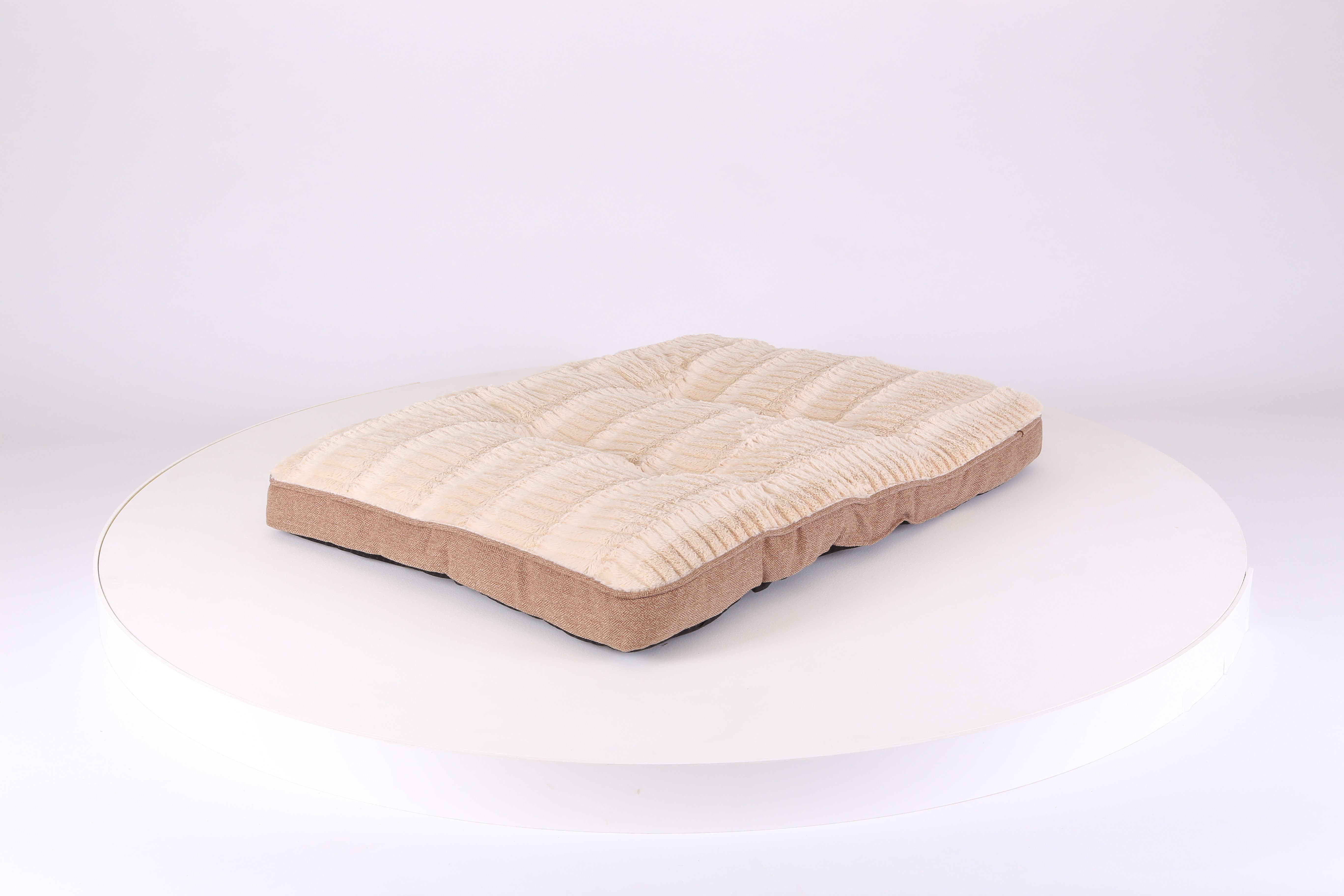 Ellen Dog Mattress - Tan Dog Bed Scruffs® 