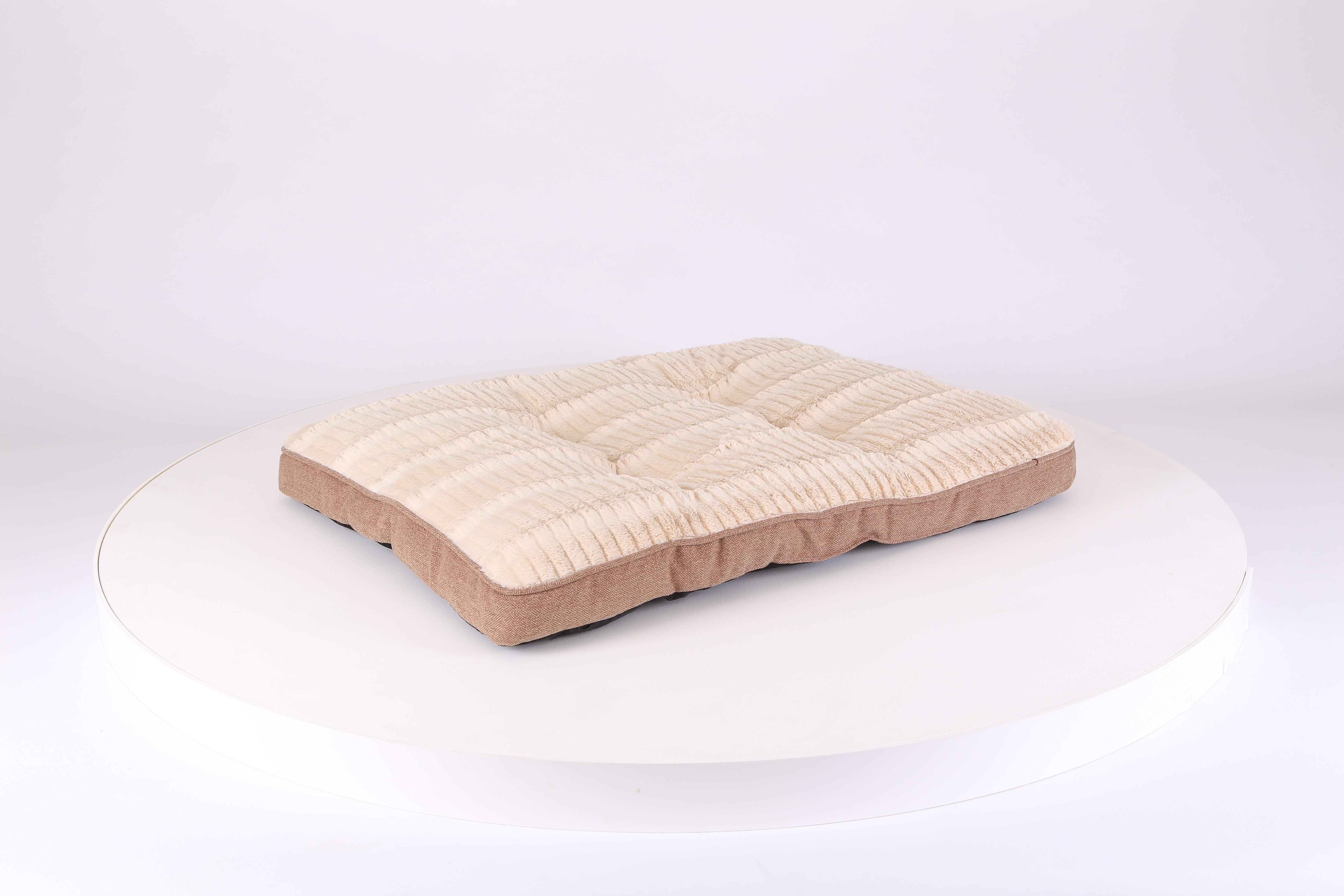 Ellen Dog Mattress - Tan Dog Bed Scruffs® 