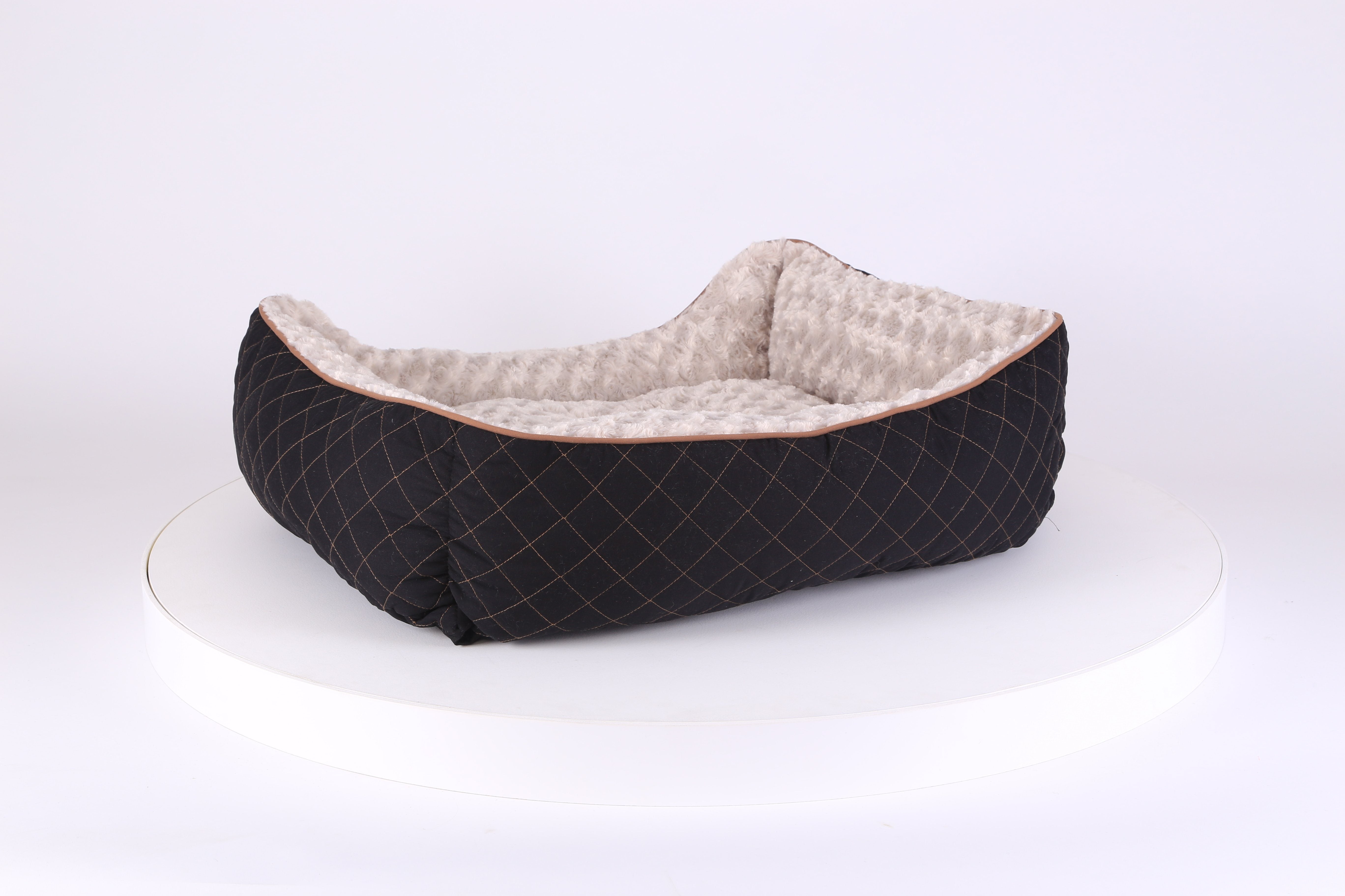 Wilton Box Dog Bed - Black Dog Bed Scruffs® 