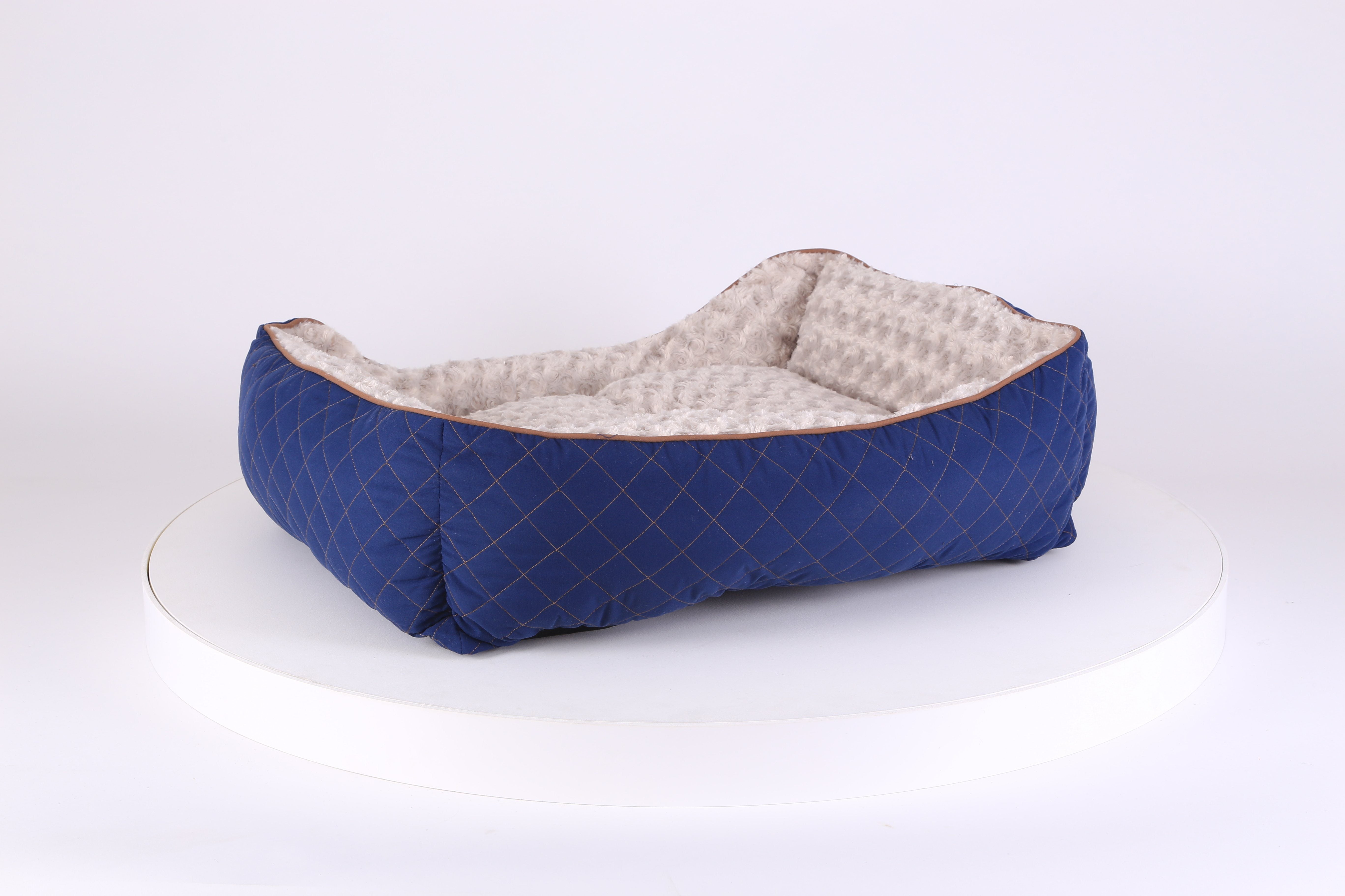 Wilton Box Dog Bed - Blue Dog Bed Scruffs® 