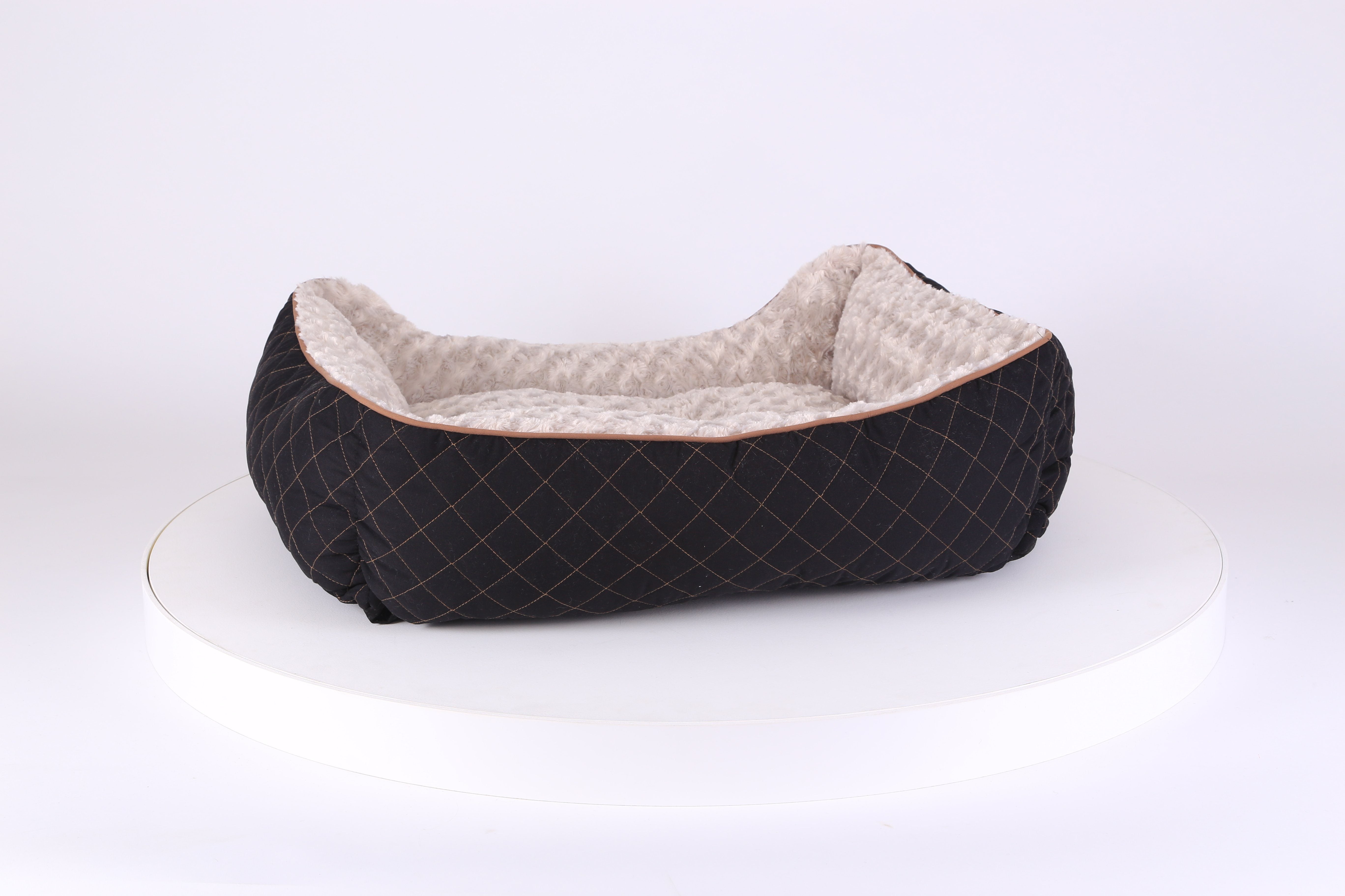 Wilton Box Dog Bed - Black Dog Bed Scruffs® 