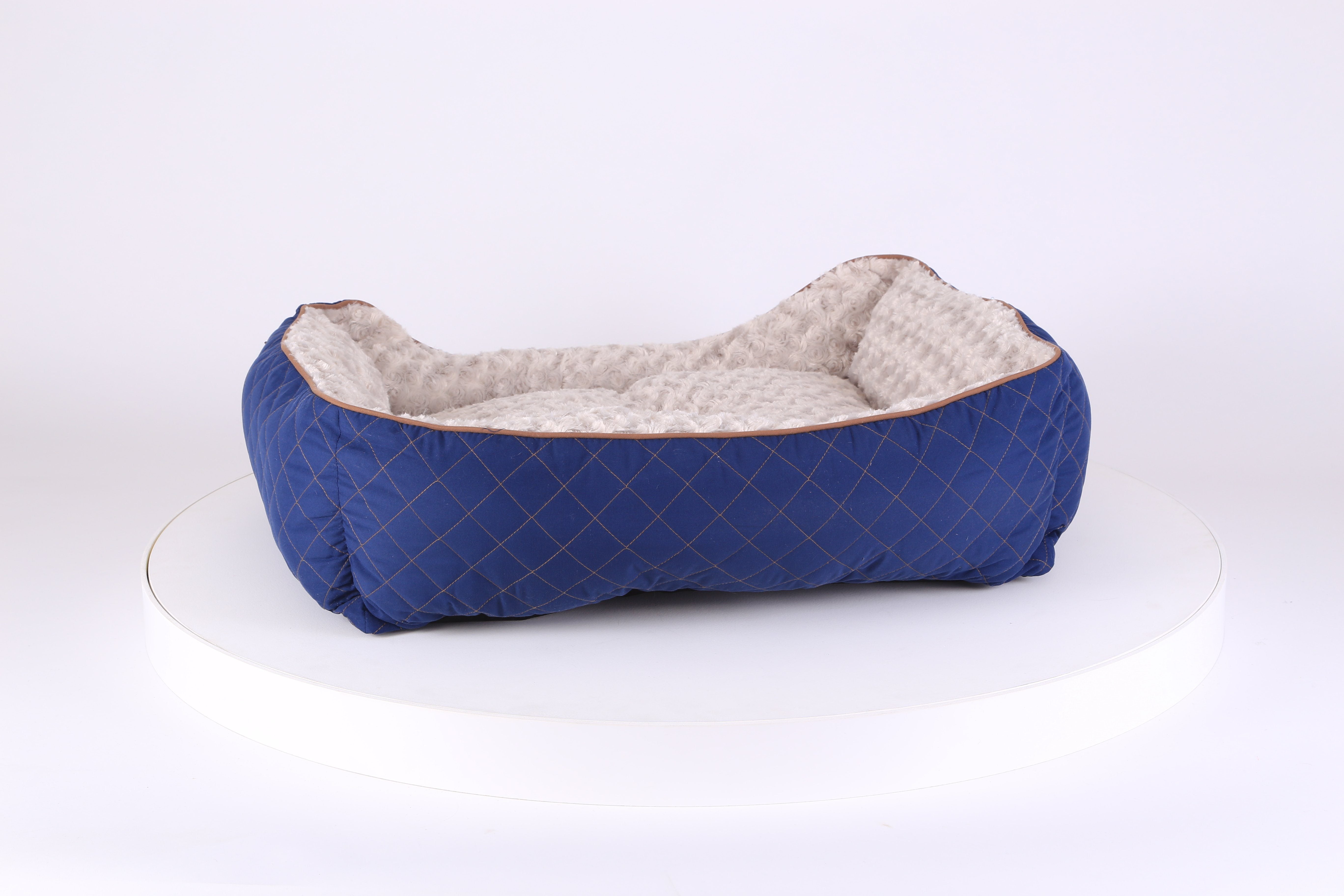 Wilton Box Dog Bed - Blue Dog Bed Scruffs® 