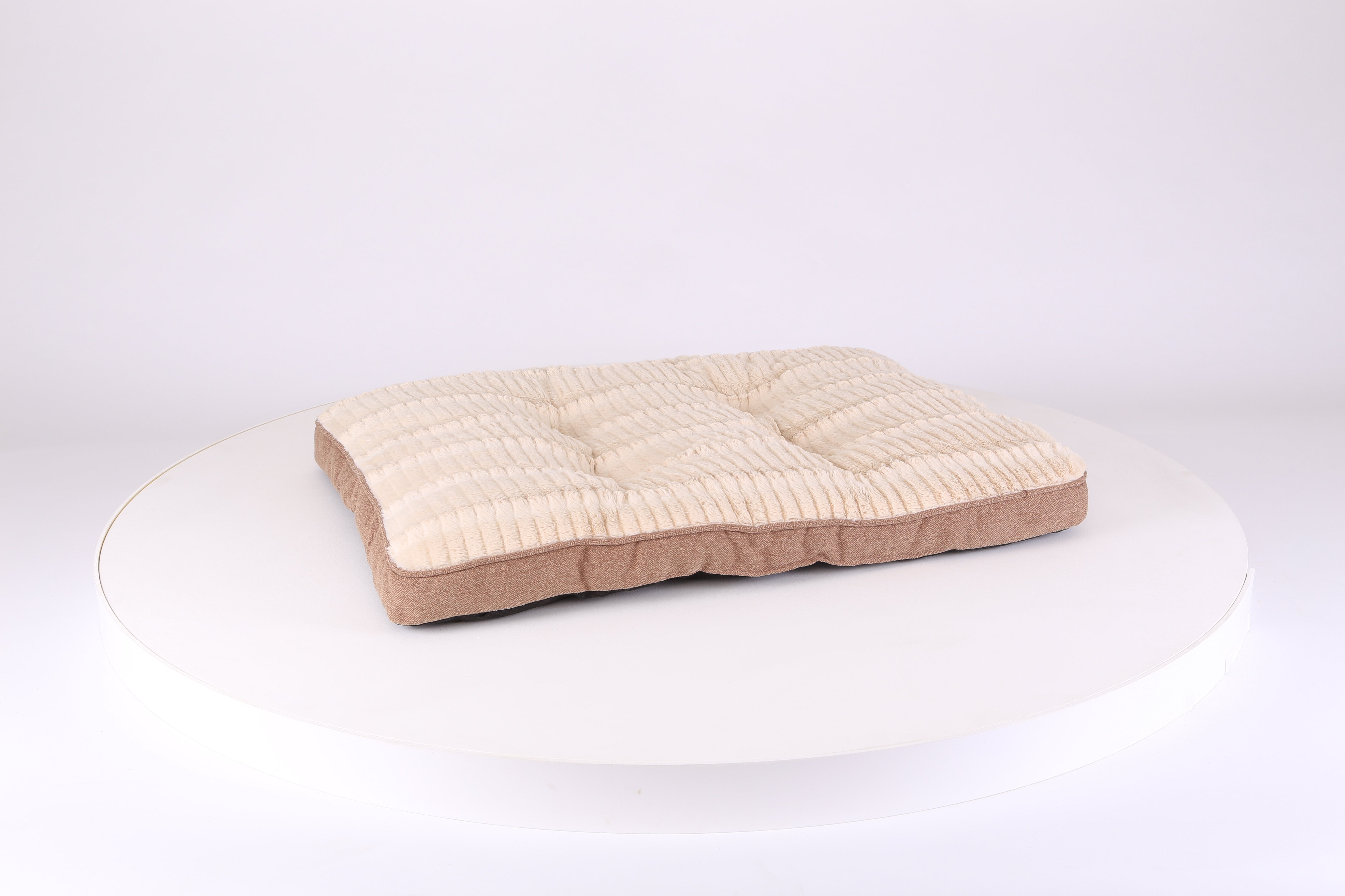 Ellen Dog Mattress - Tan Dog Bed Scruffs® 