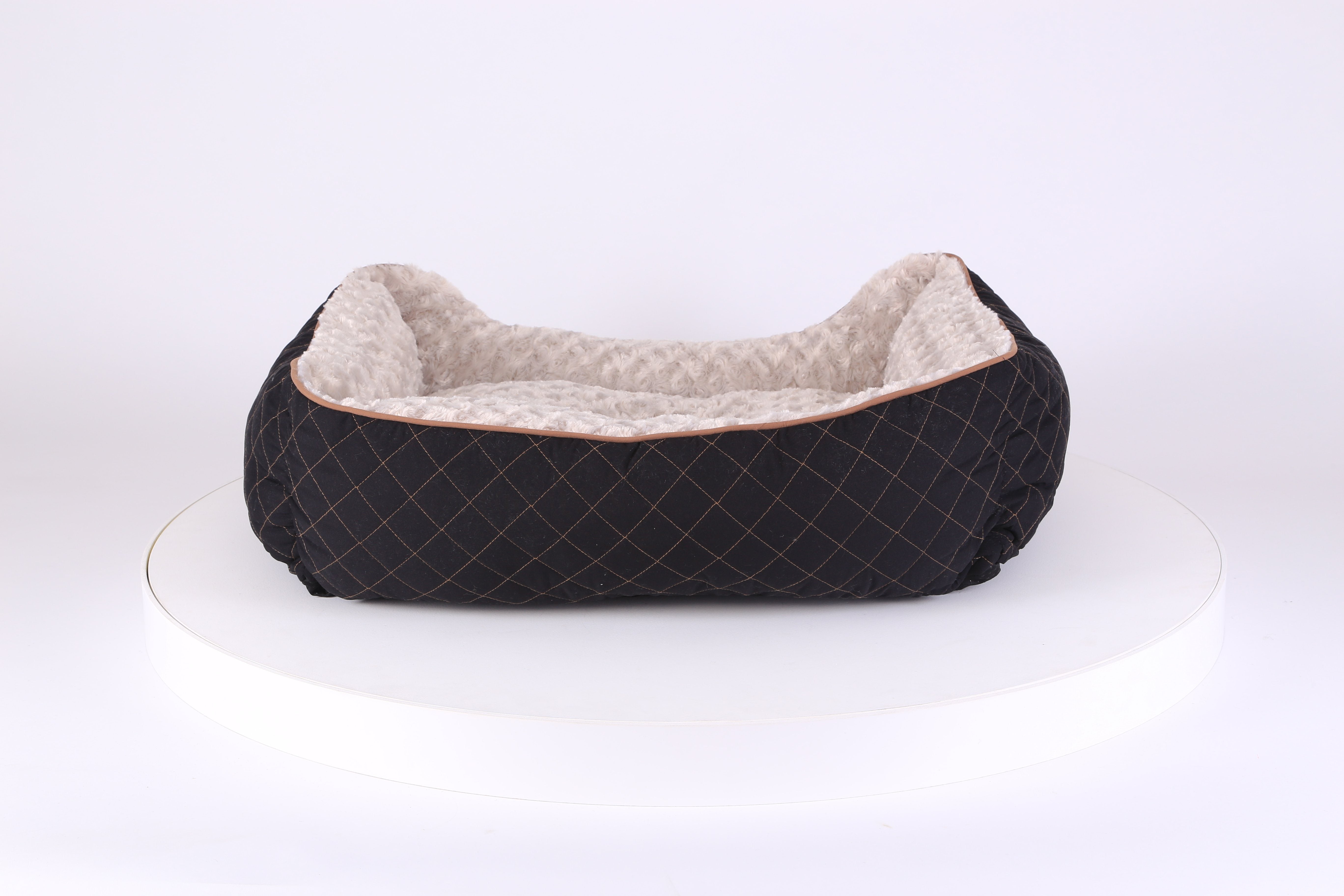 Wilton Box Dog Bed - Black Dog Bed Scruffs® 